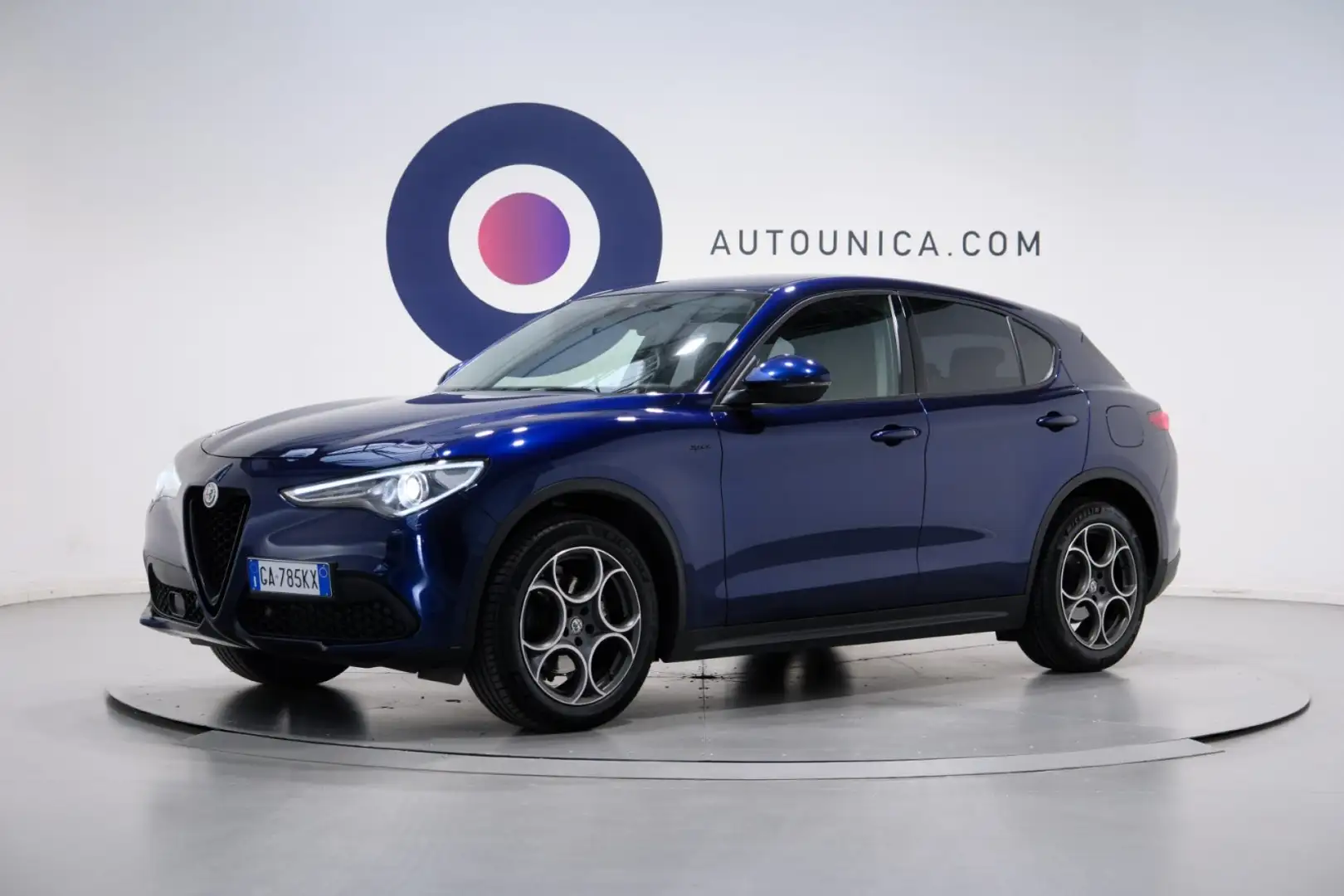 Alfa Romeo Stelvio 2.2 TURBODIESEL 190 CV AT8 Q4 SPRINT Blu/Azzurro - 1