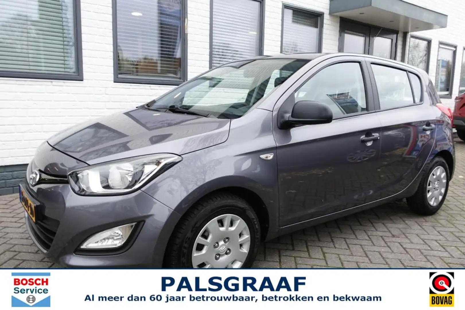 Hyundai i20 1.2 HP I-MOTION Airco Onverwoestbaar! Grijs - 1