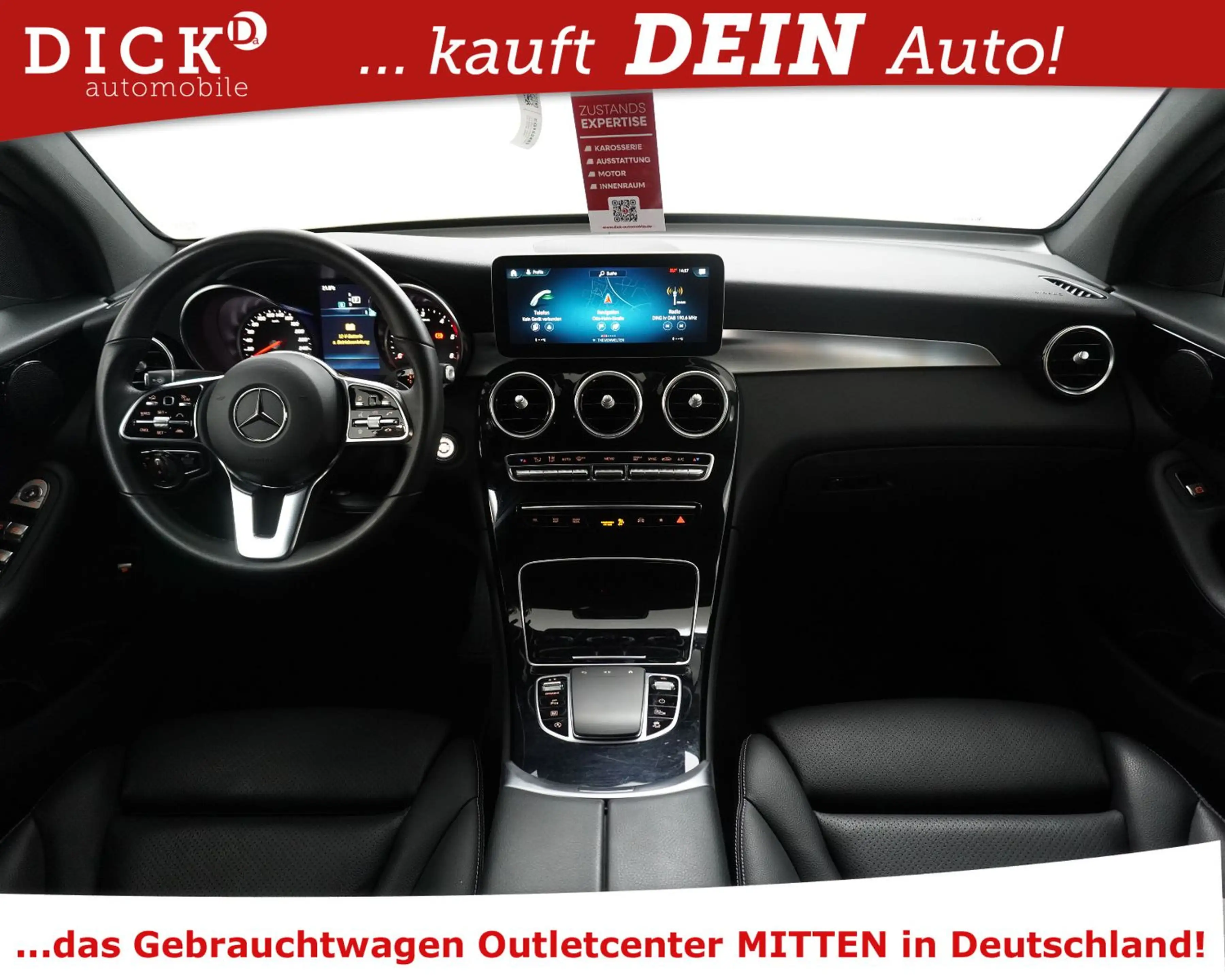 Mercedes-Benz GLC 300 GLC300d Coupe 4M NAVI+KAM+LEDER+SHZ+ACC+LED+APPL — photo 11