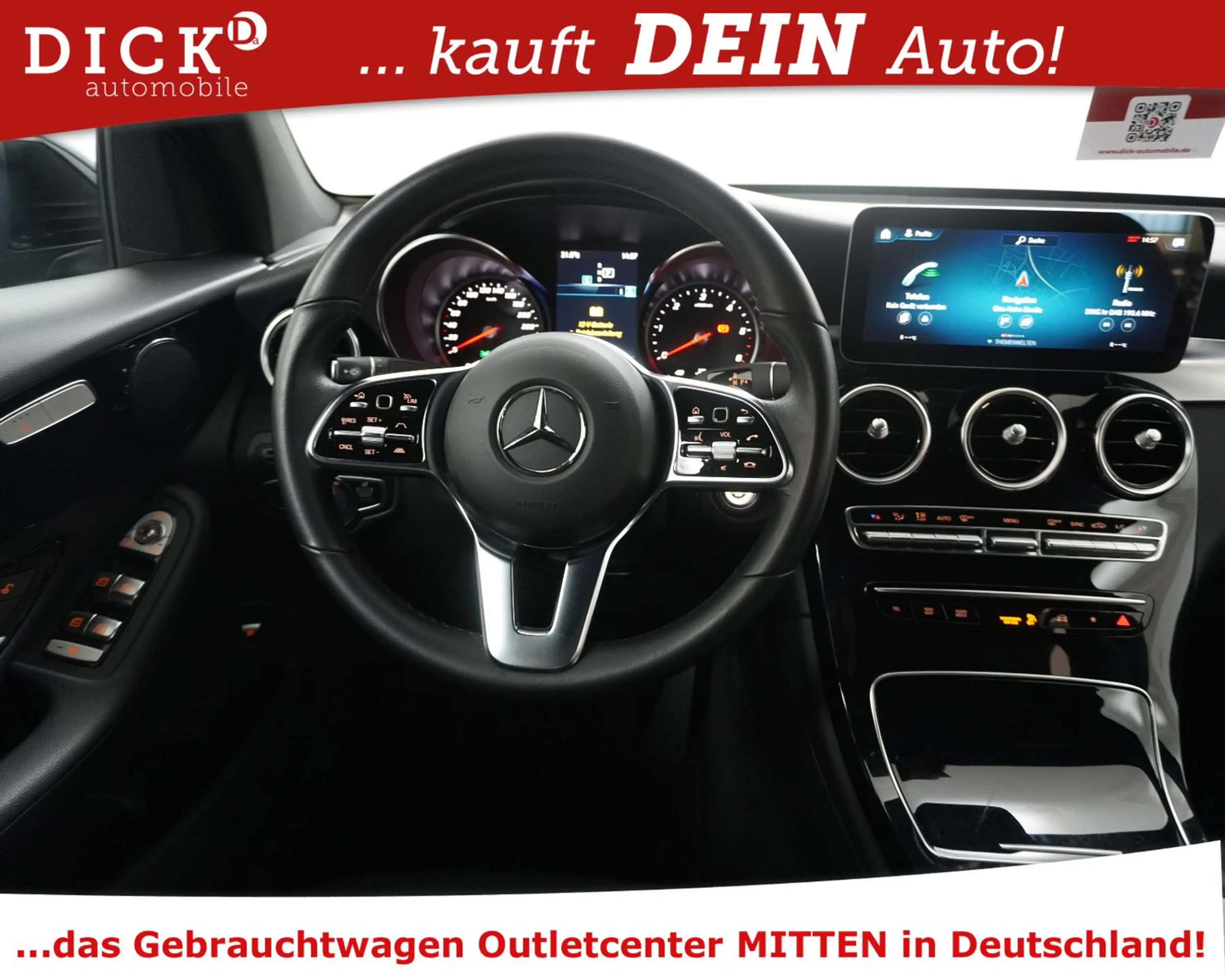Mercedes-Benz GLC 300 GLC300d Coupe 4M NAVI+KAM+LEDER+SHZ+ACC+LED+APPL — photo 15