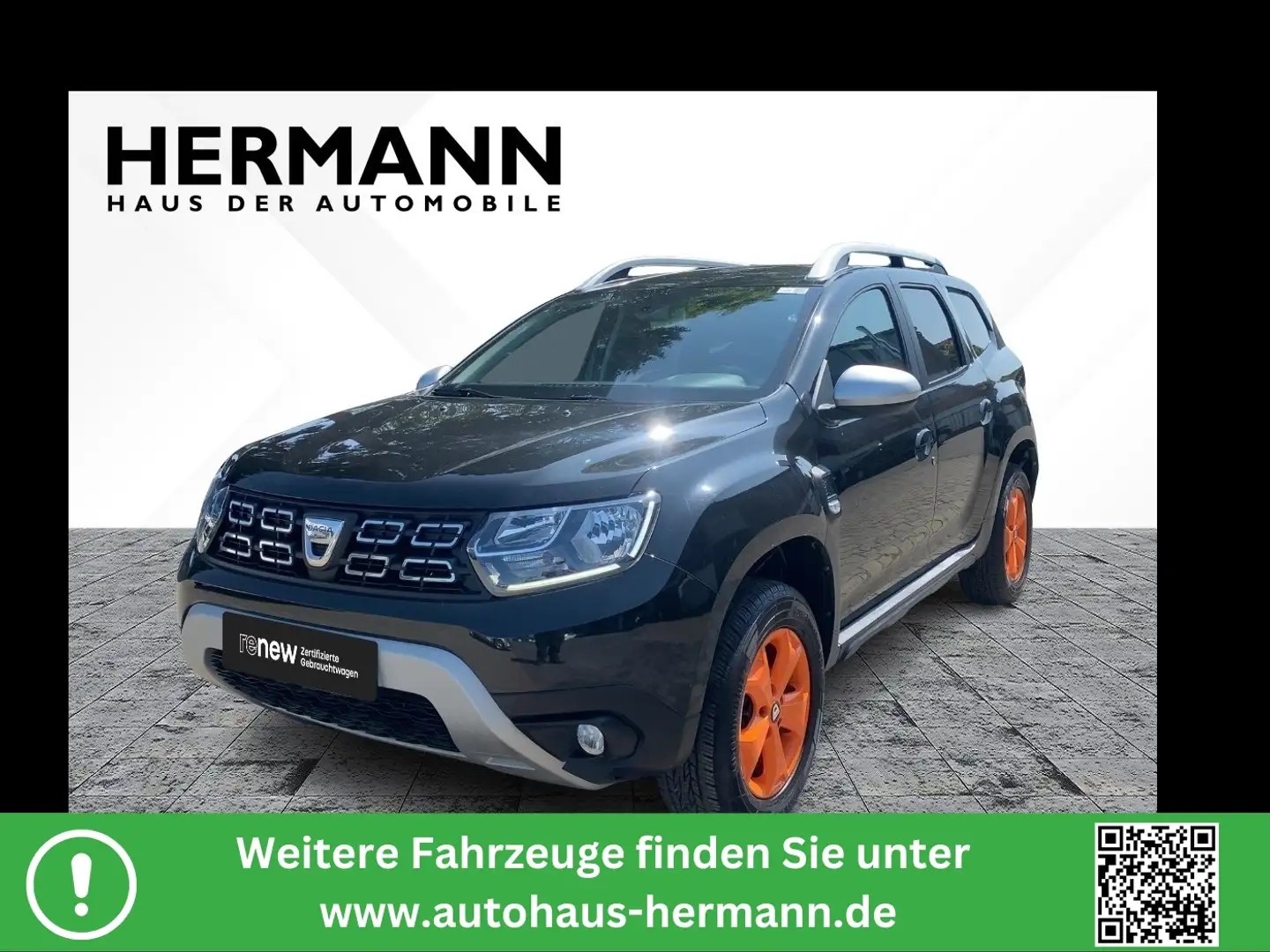 Dacia Duster II 1.6 SCe 115 Comfort *LED*PDC*SHZ Zwart - 1