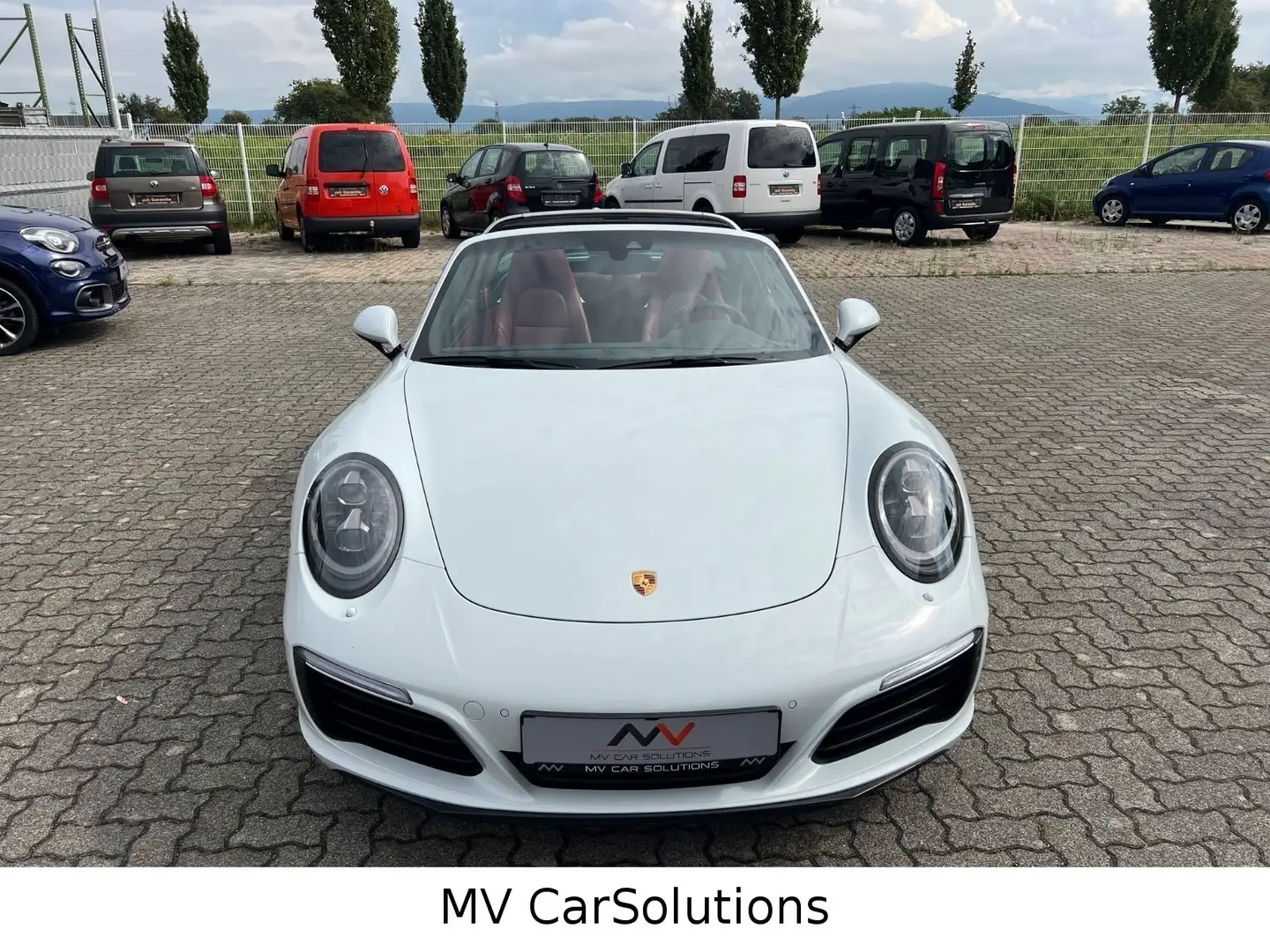 Porsche 991 911 991.2 Targa 4S Lift Sitzlüftung Approved 20" Blanc - 2