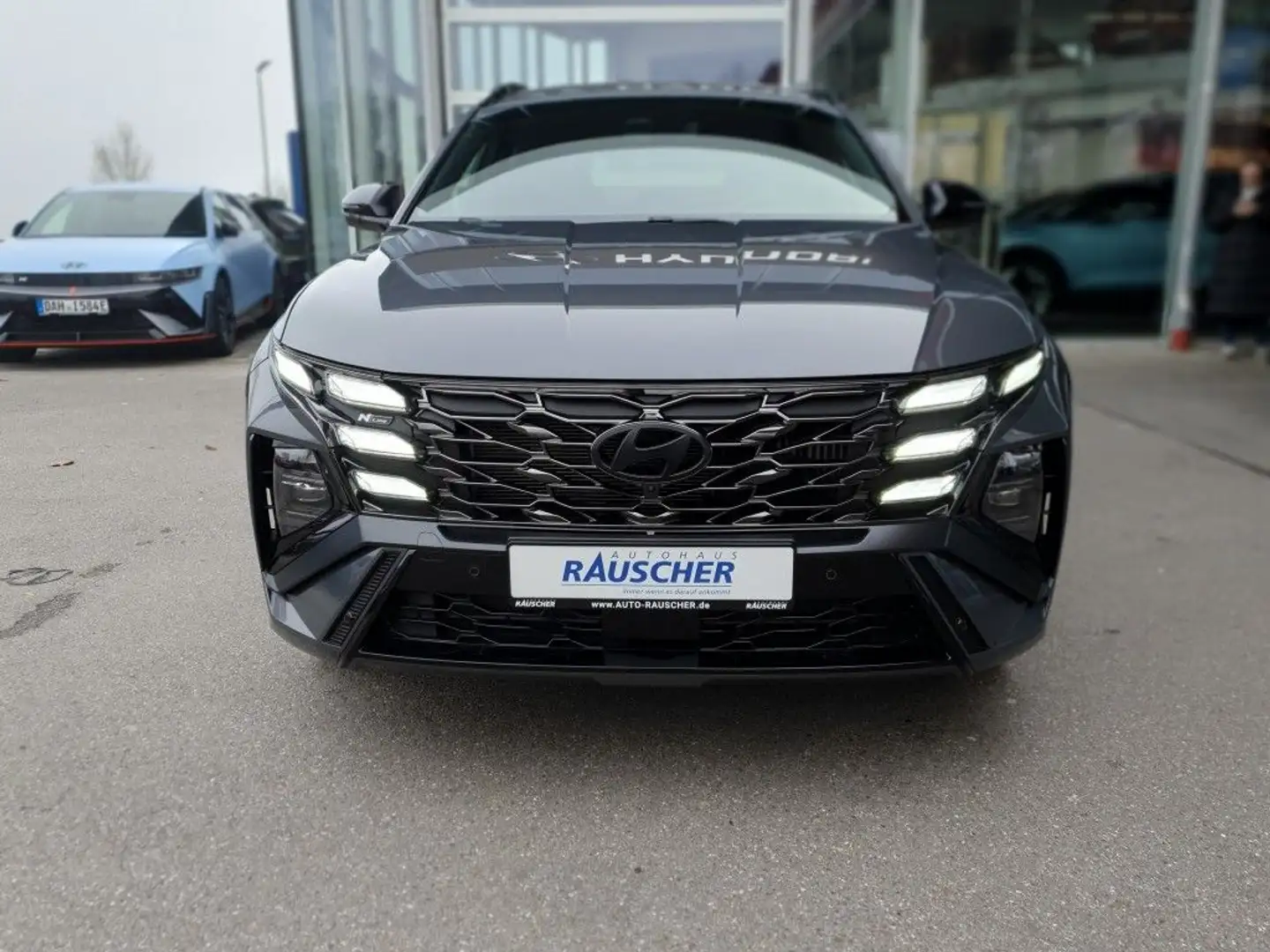 Hyundai TUCSON 1.6 T-GDi HEV 4WD N Line (NX4e) Grau - 2