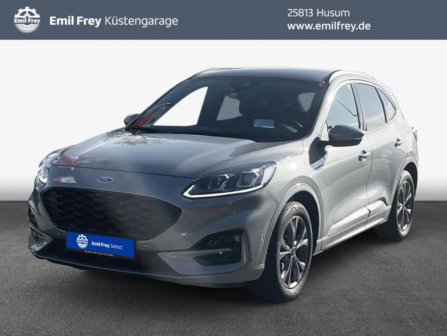 Ford Kuga 2.0 EcoBlue Aut. ST-LINE X AHK, NAVI, GJR, Argent - 1