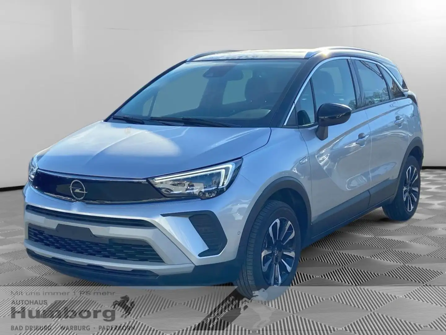 Opel Crossland Elegance 1.2 Turbo Navi LED Apple CarPlay Android Gris - 1