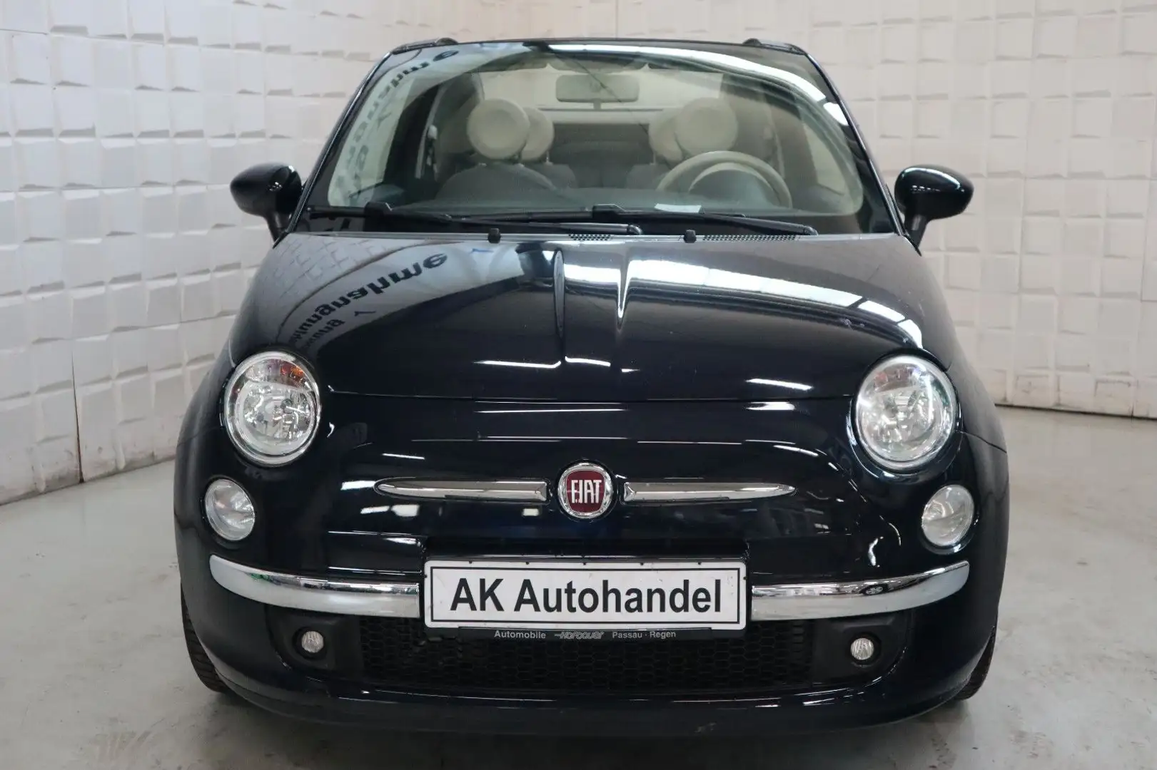 Fiat 500 Cabrio,Klima, Blauw - 2