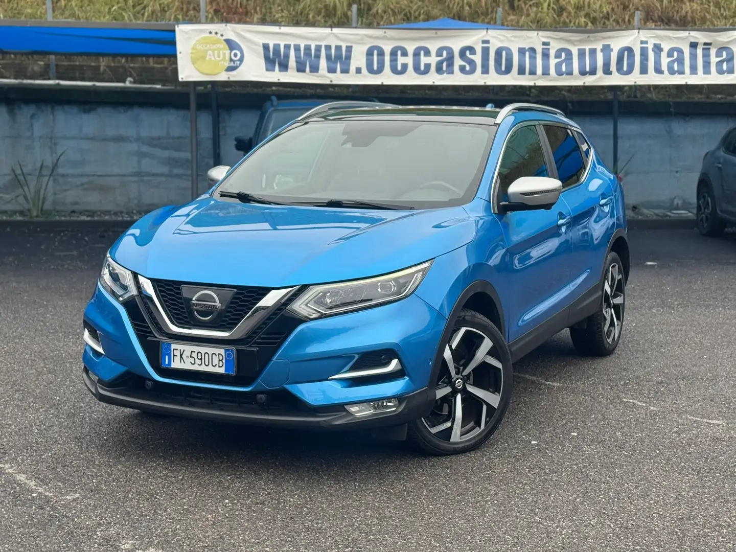 Nissan Qashqai 1.6 dci Tekna  130cv xtronic Blauw - 1