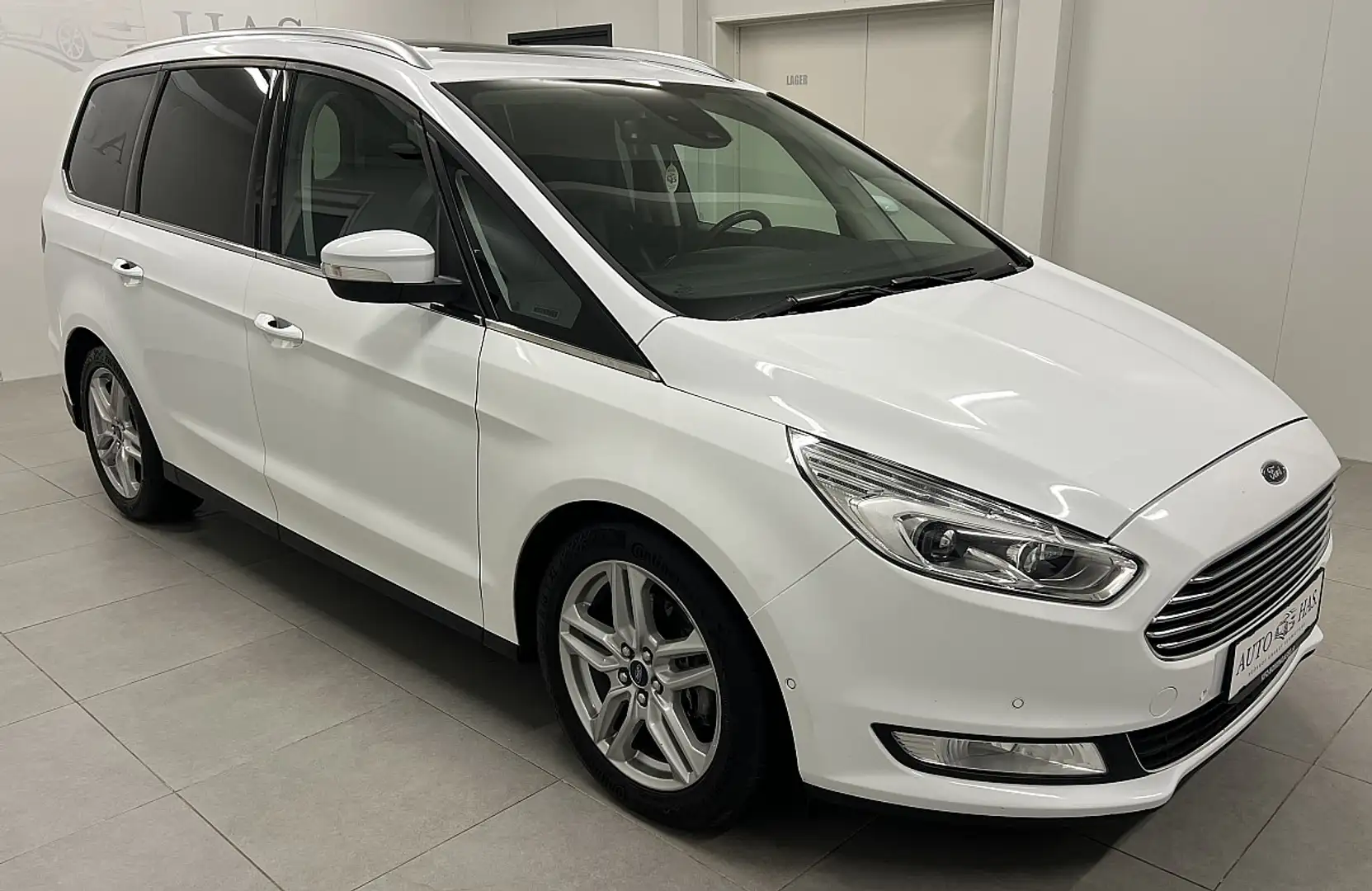 Ford Galaxy 2,0 EcoBlue Bi-Turbo SCR Titanium Aut.*LED*Pano... Weiß - 2