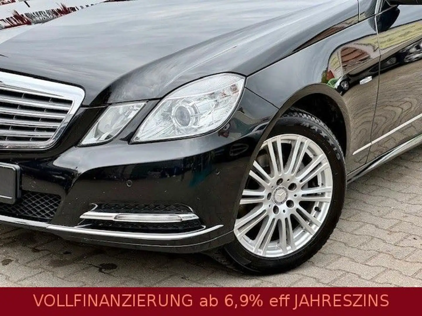 Mercedes-Benz E 200 NGT BlueEffic-NAVI-LEDER-PDC-TEMP-SHZG-TOP Zwart - 2