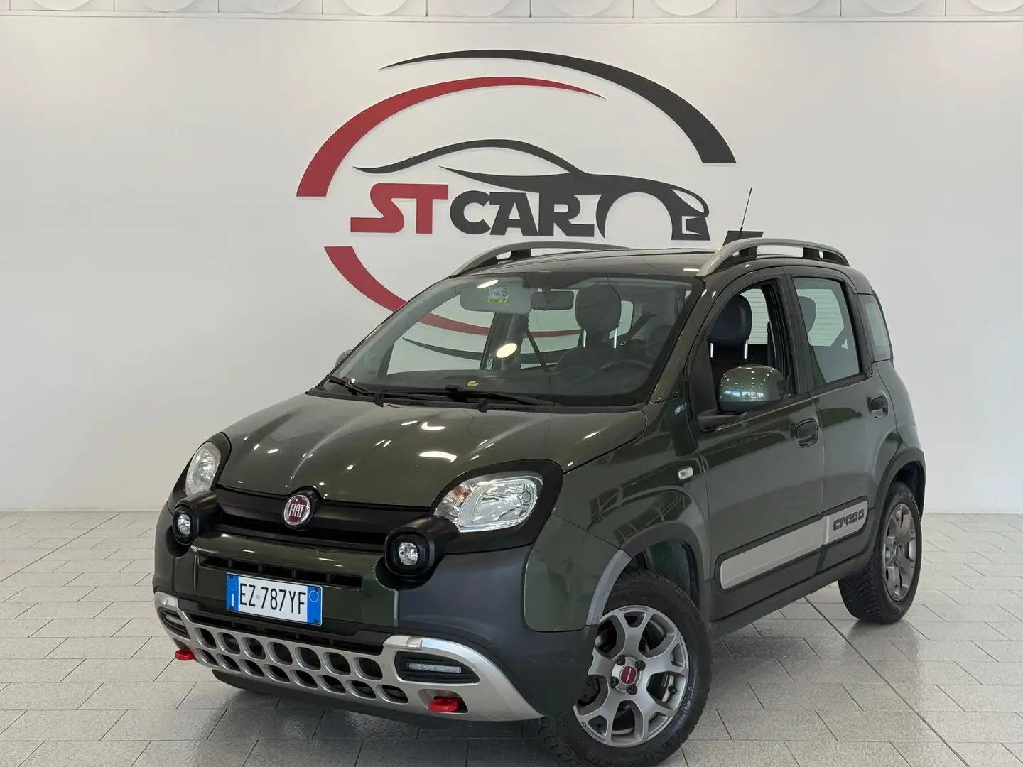 Fiat Panda 4x4 1.3 mjt 16v Cross 4x4 80cv Groen - 1