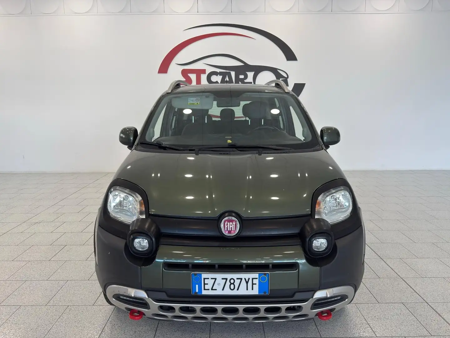 Fiat Panda 4x4 1.3 mjt 16v Cross 4x4 80cv Groen - 2