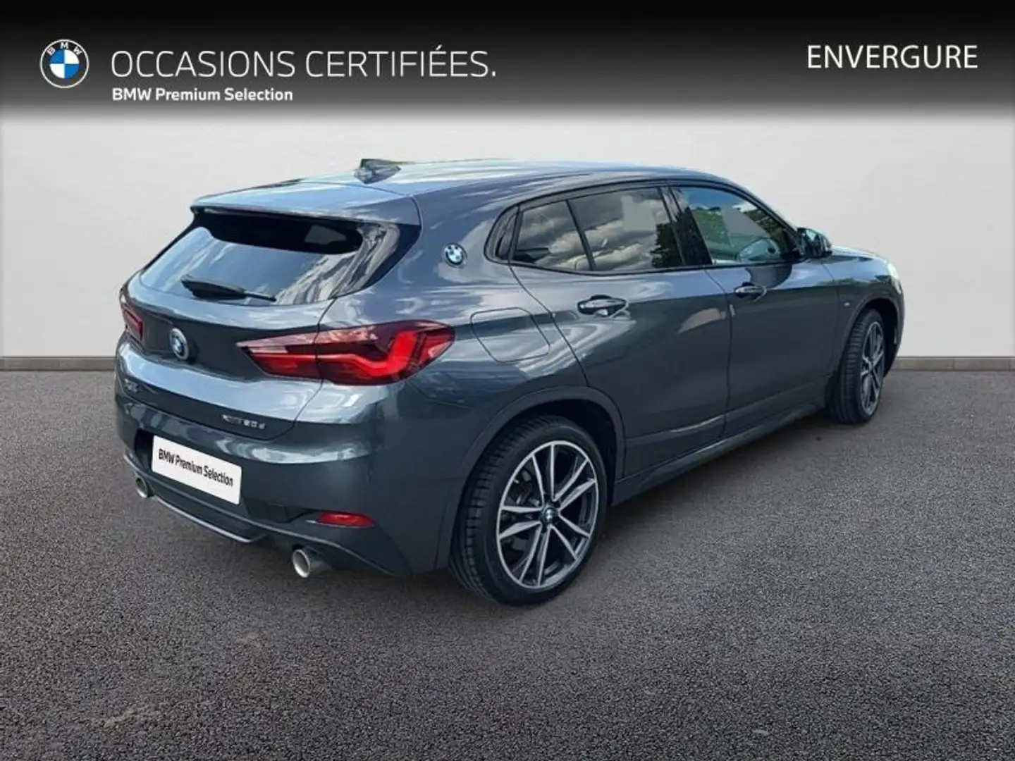 BMW X2 xDrive20dA 190ch M Sport Euro6d-T Gris - 2