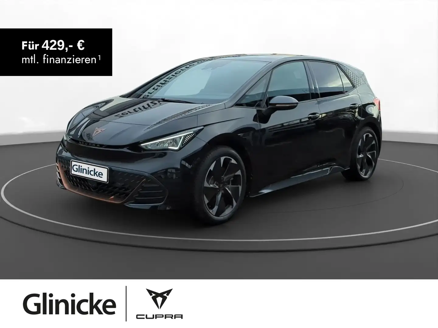 CUPRA Born e-Boost 77kWh WäPu SiHz LED Schwarz - 1