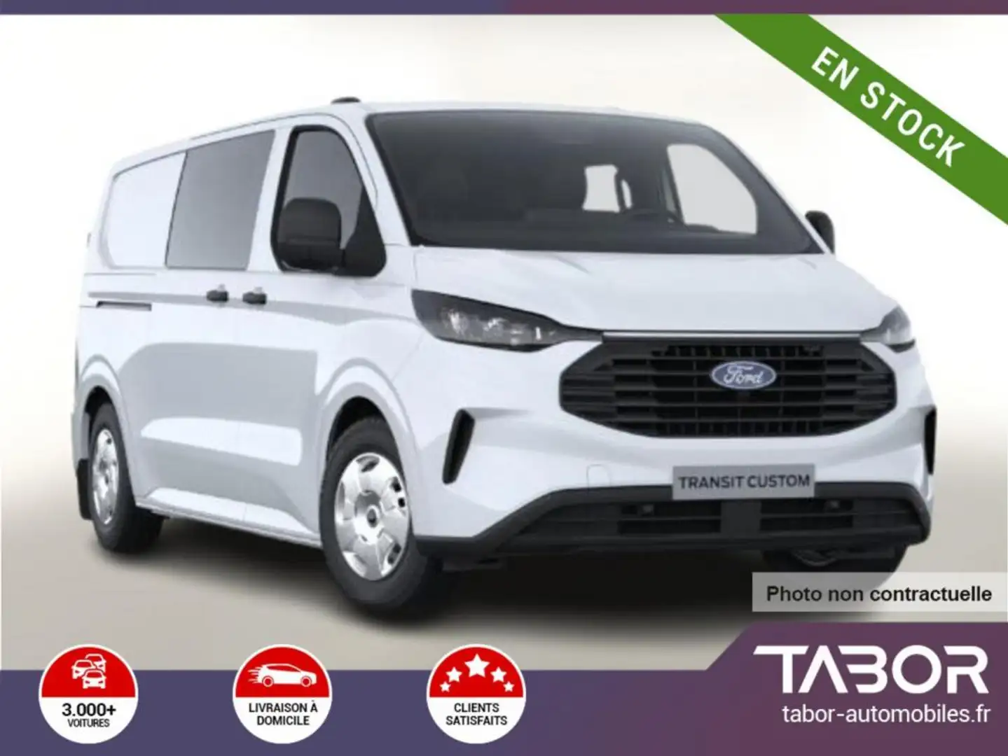 Ford Transit Custom DCiV TDCi 170 Aut Trend 320 Blanc - 1