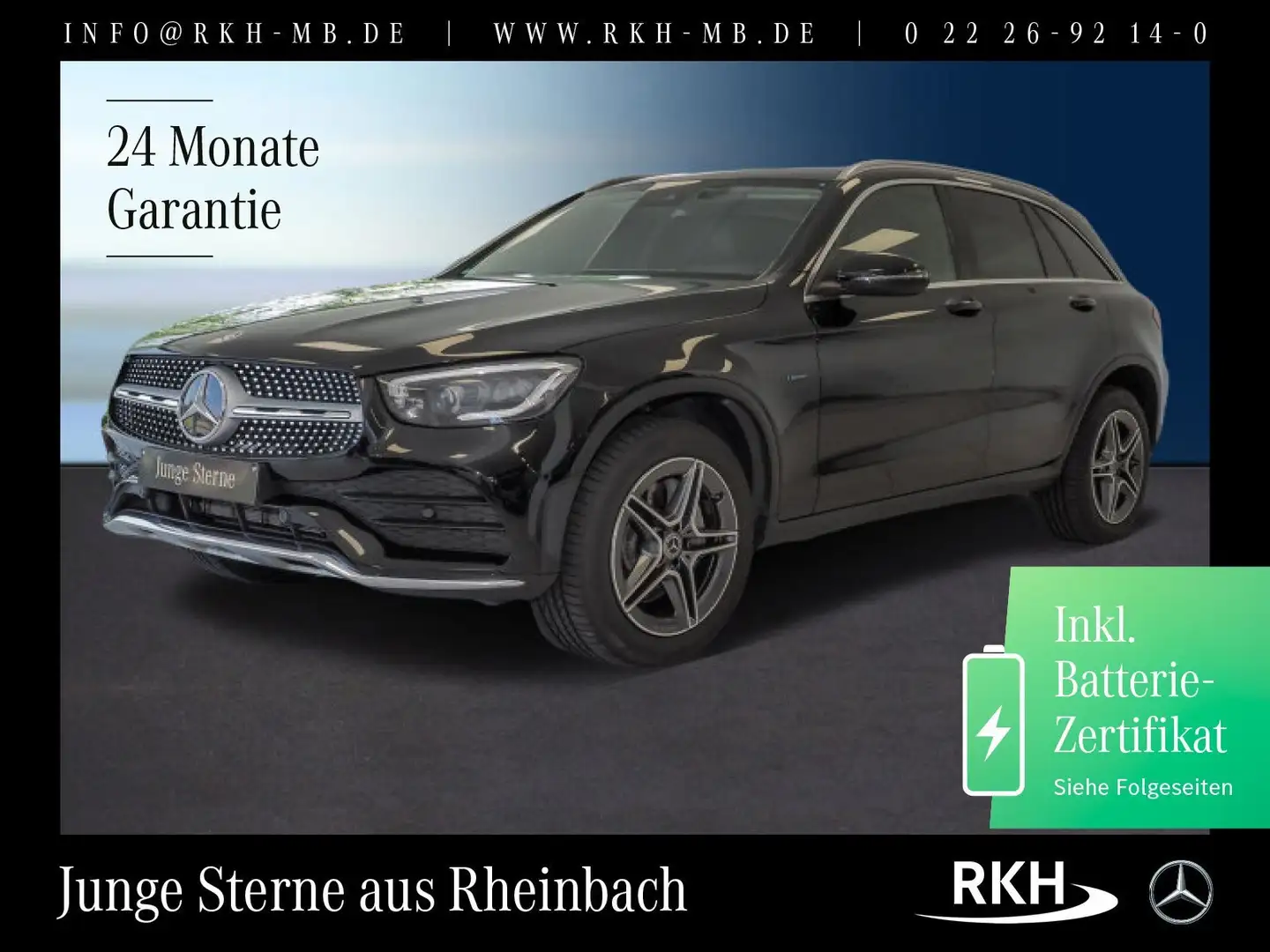 Mercedes-Benz GLC 300 GLC 300 de AMG Line Pano/Kamera/Totwinkel/Memory Black - 1
