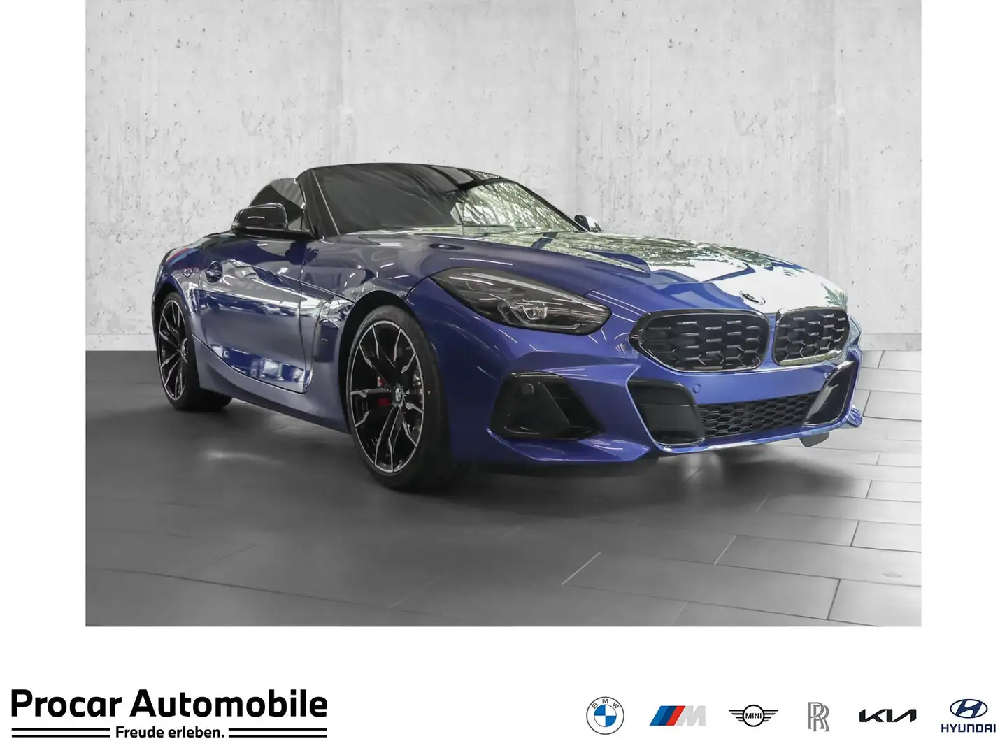 BMW Z4 M40i HUD NAVI LED LM19/20 DAB Tempomat Blu/Azzurro - 1