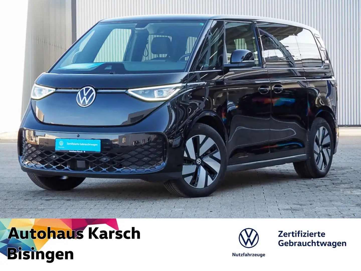 Volkswagen ID. Buzz Pro 150 kW AHK, NAVI, IQ.LIGHT Bluetooth Schwarz - 1
