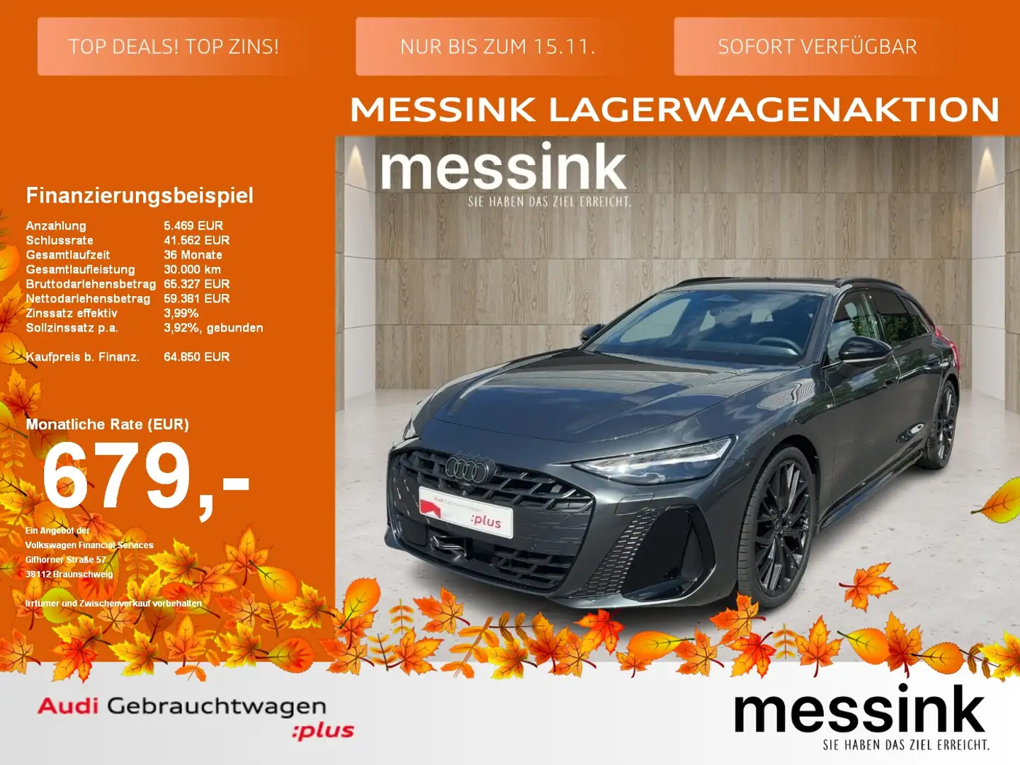 Audi A6 Avant edition one TDI quattro S tronic S-Line Gris - 1