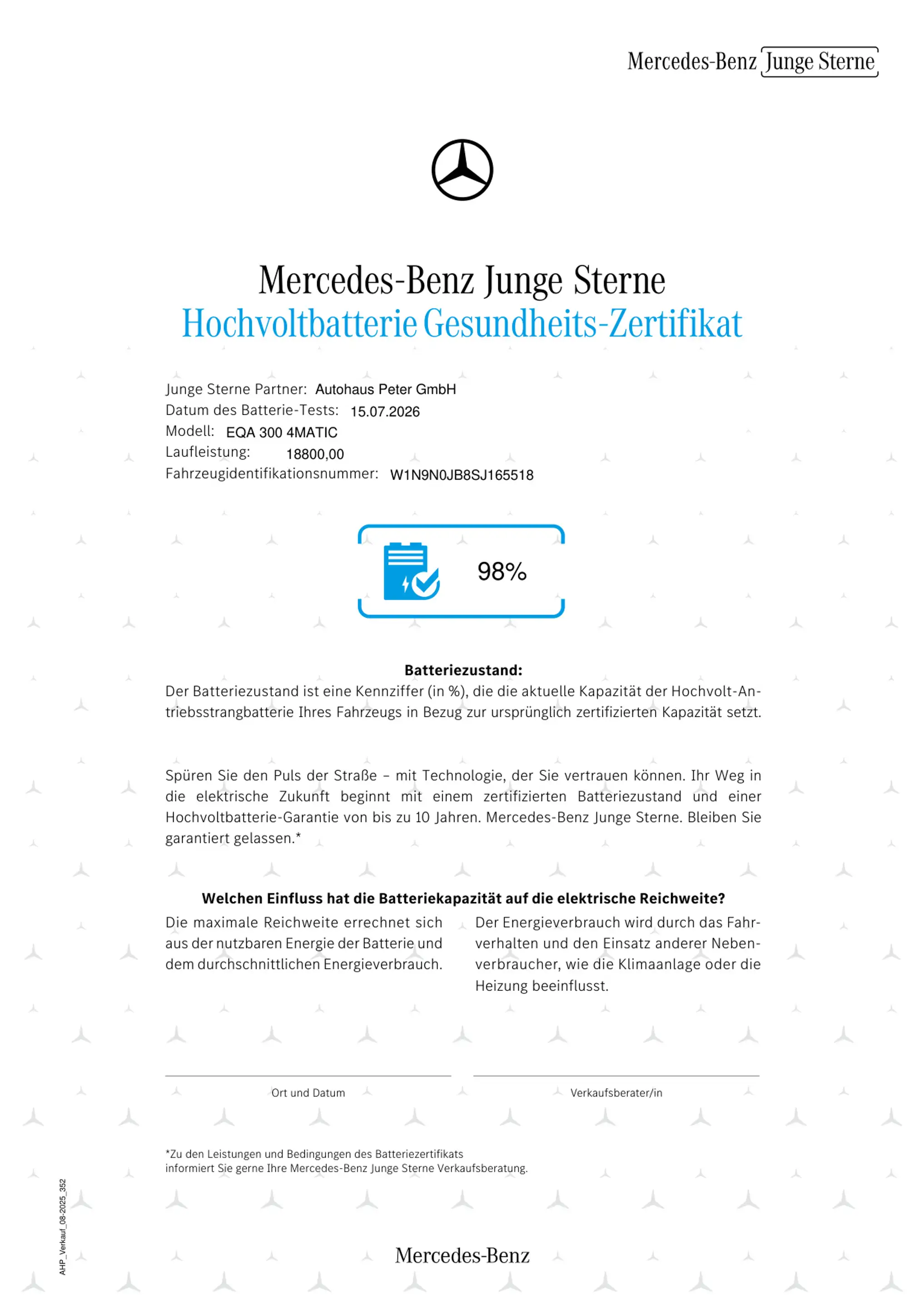 Mercedes-Benz EQA 300 4MATIC Progressive*Soundsystem — photo 2