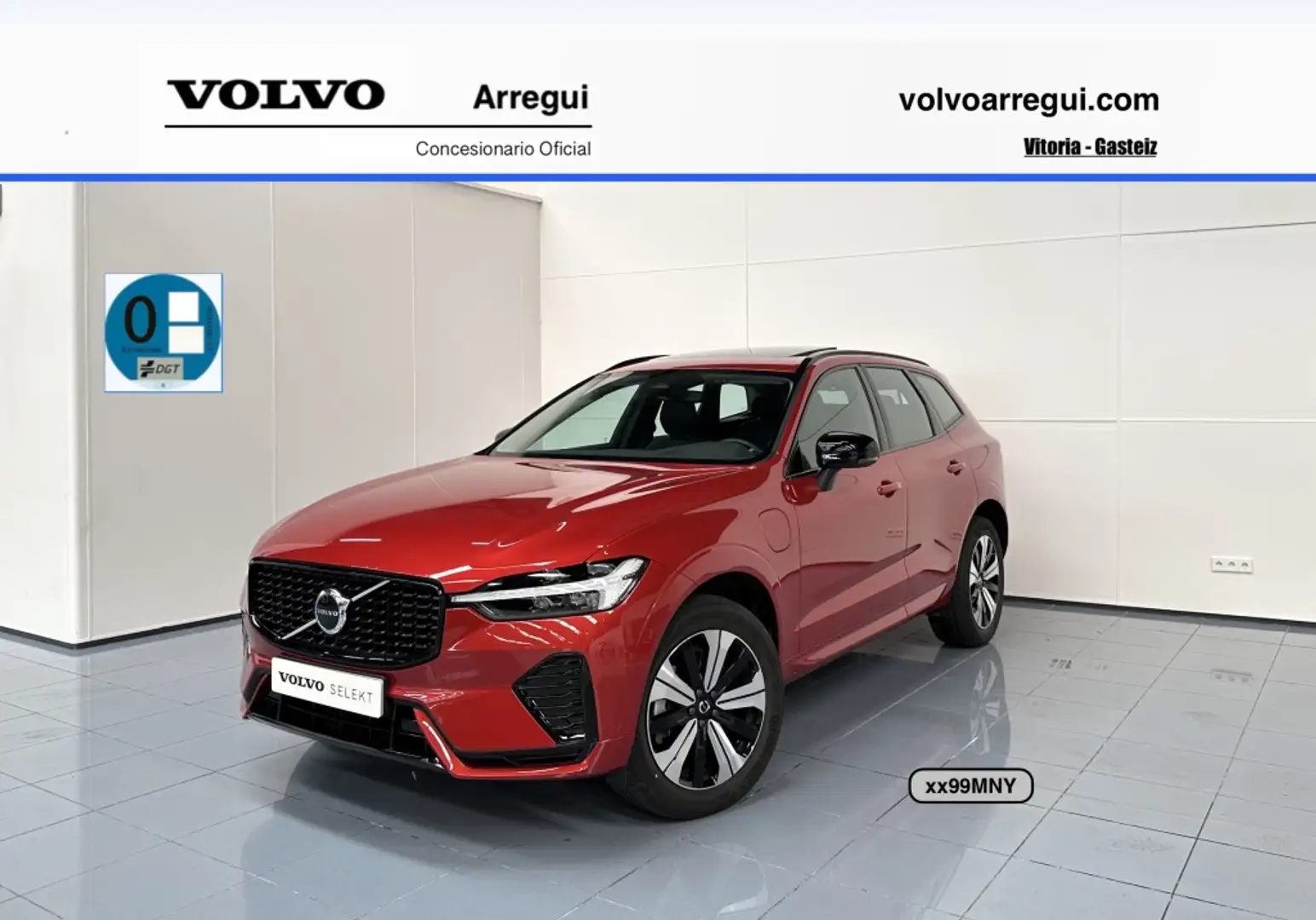 Volvo XC60 T6 Recharge Plus Dark Rood - 1