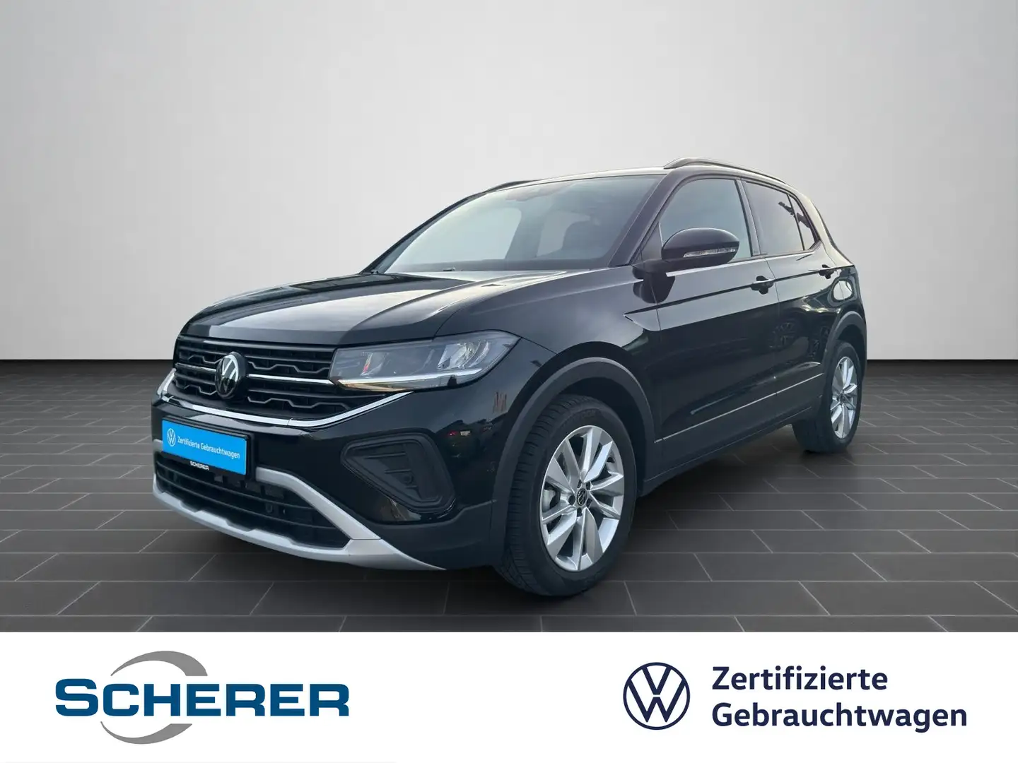Volkswagen T-Cross 1.0 TSI GOAL DSG RFK NAVI AHK Noir - 1