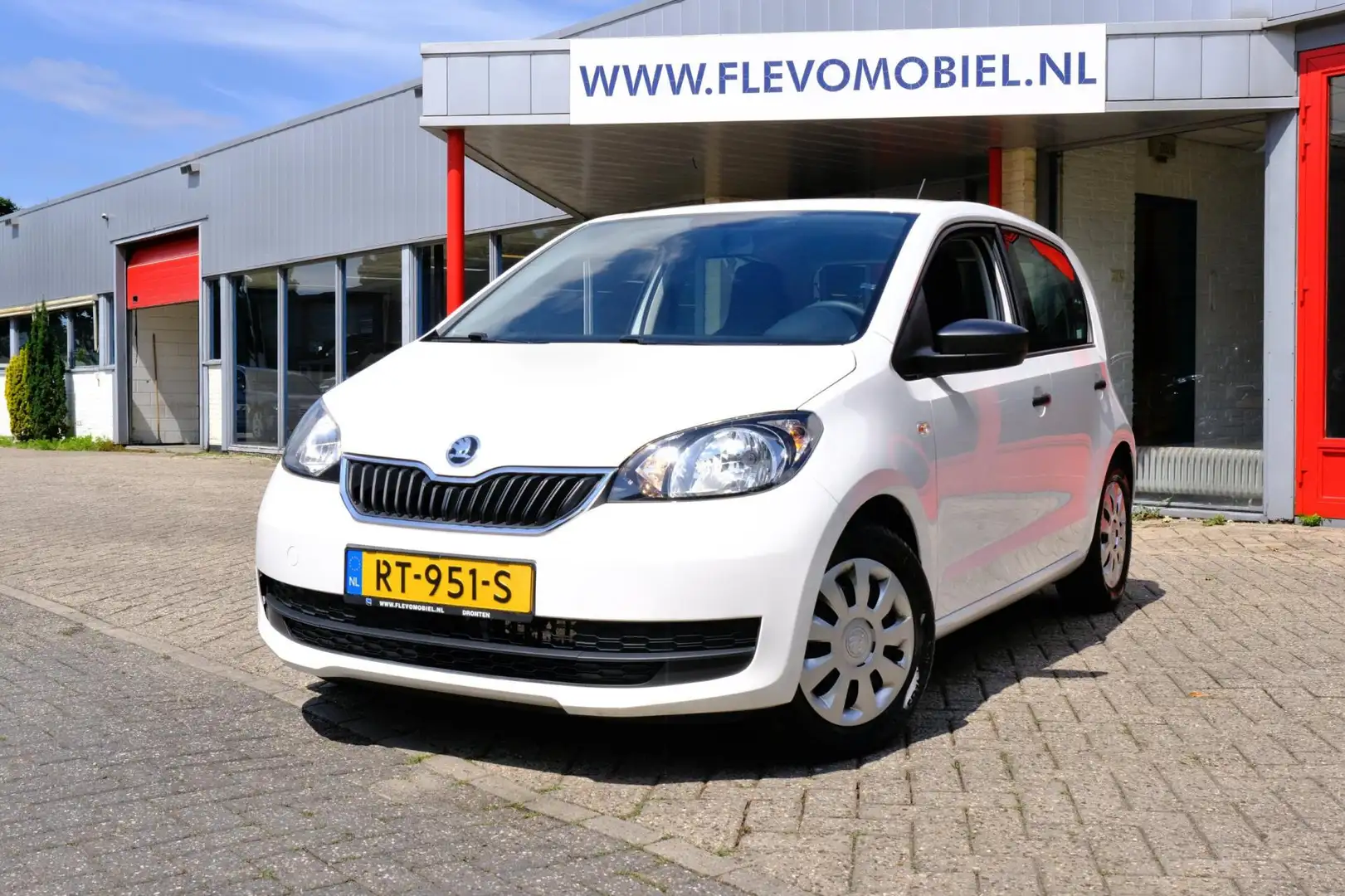 Skoda Citigo 1.0 Greentech Active 5-drs *81.440km* Blanc - 1