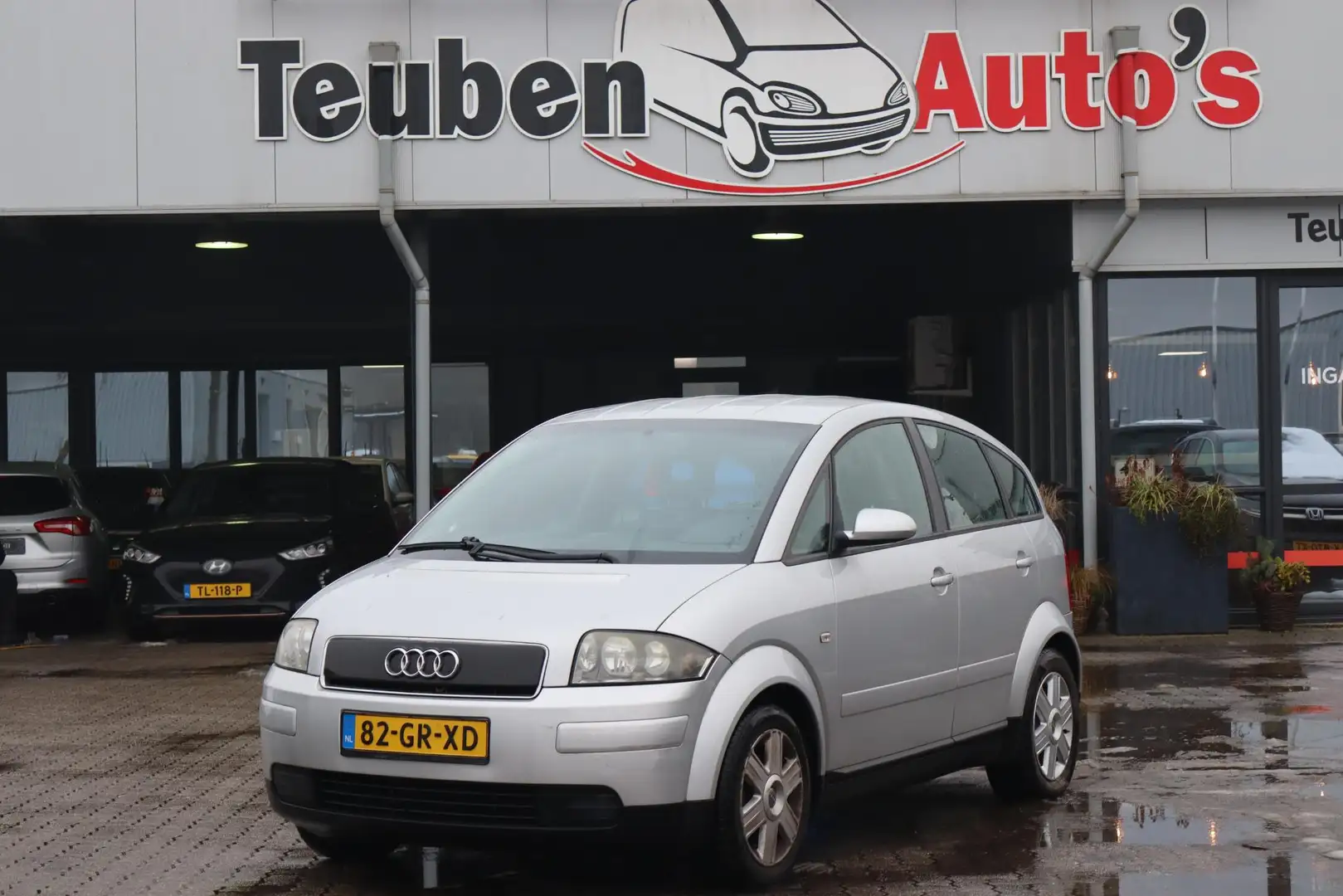 Audi A2 1.4 Radio cd speler, Stoelverwarming, Elektrische Gris - 1