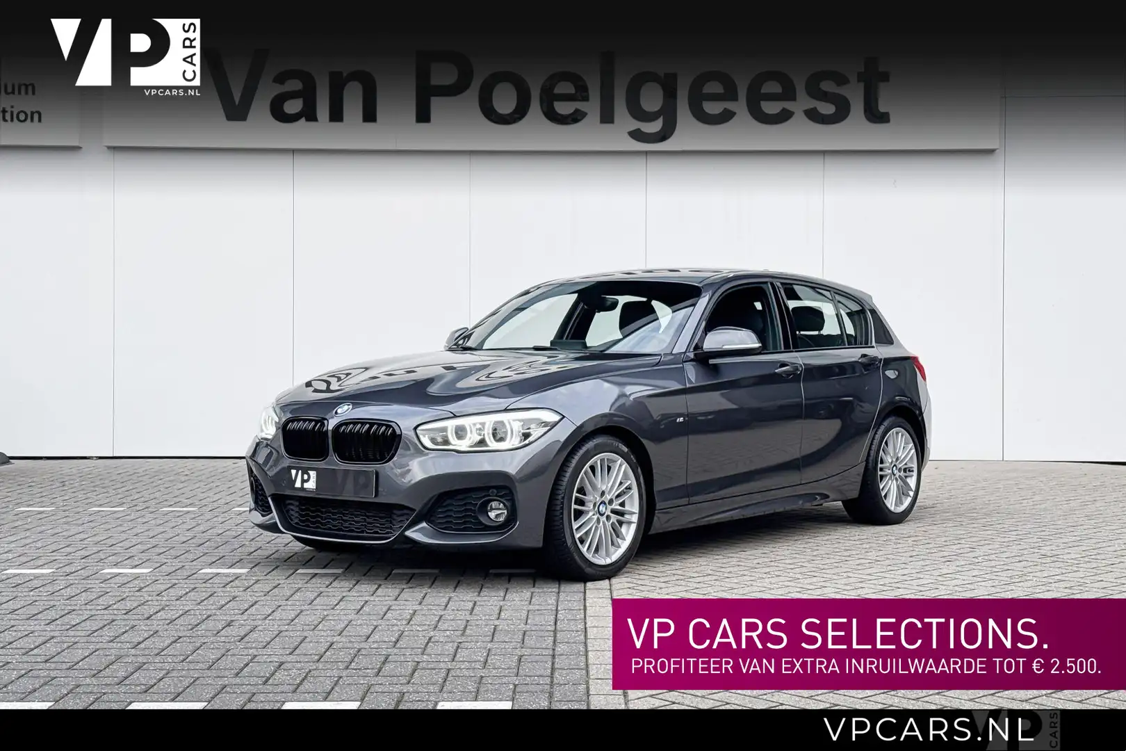 BMW 118 1 Serie 118i Edition M Sport Shadow High Executive Grijs - 1
