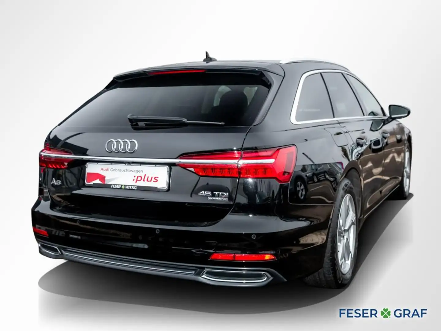 Audi A6 Avant 45 TDI qu.sport Stronic,Matrix,HuD,Navi+ Noir - 2