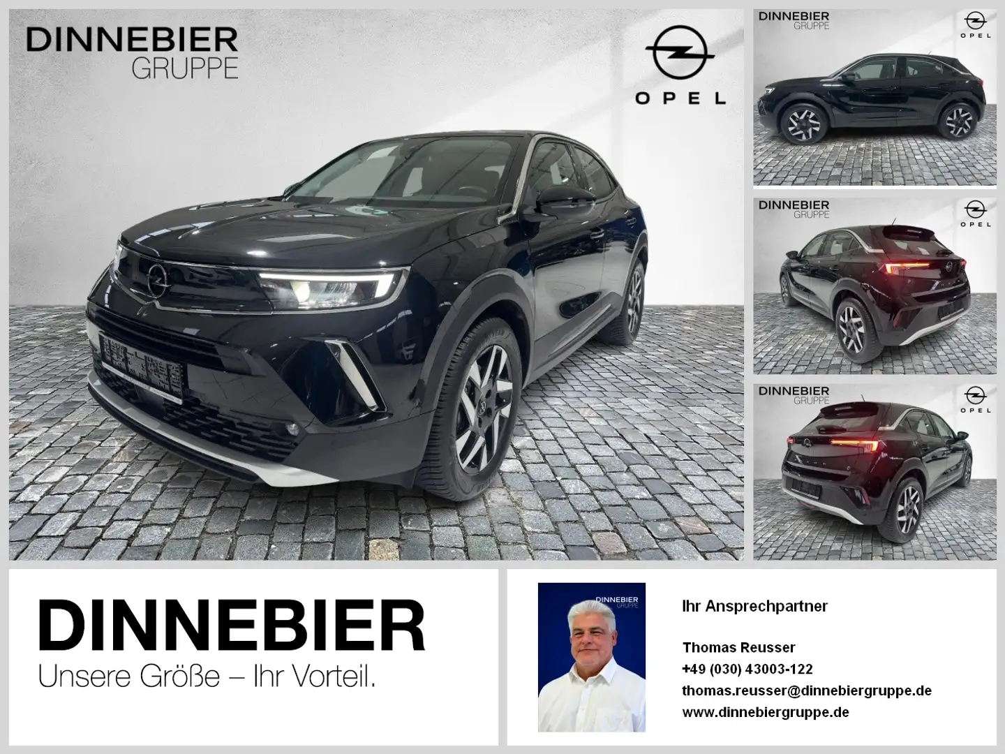 Opel Mokka-E Elegance (MJ22C) ACC CAM DynLicht LED TWA Schwarz - 1