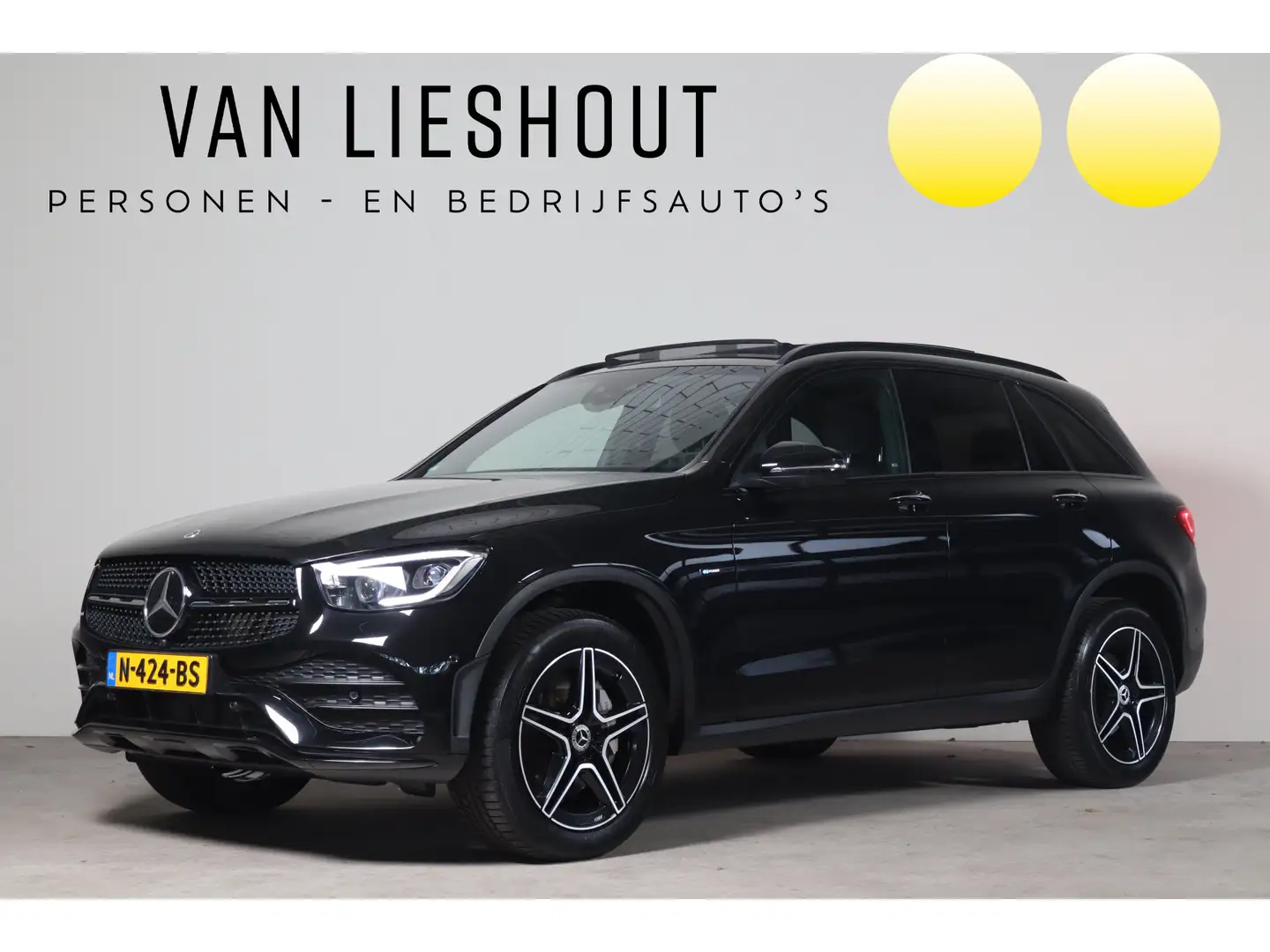 Mercedes-Benz GLC 300 300e 4MATIC Business Solution AMG NL- Auto!! Burme Zwart - 1