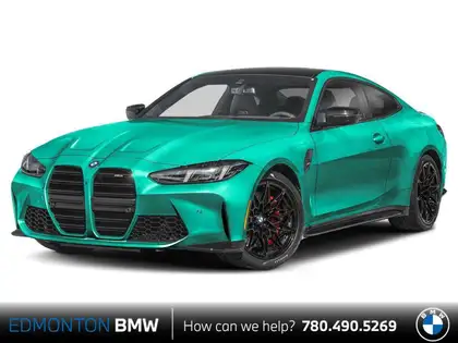 Green 2025 BMW M4 Coupe All-Wheel Drive Automatic