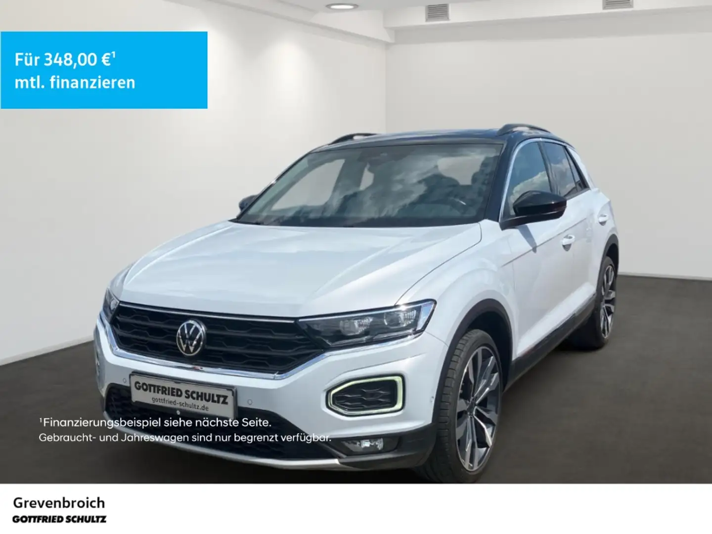 Volkswagen T-Roc Sport 1.5 TSI DSG 19Zoll Pano Beats Voll Weiß - 1