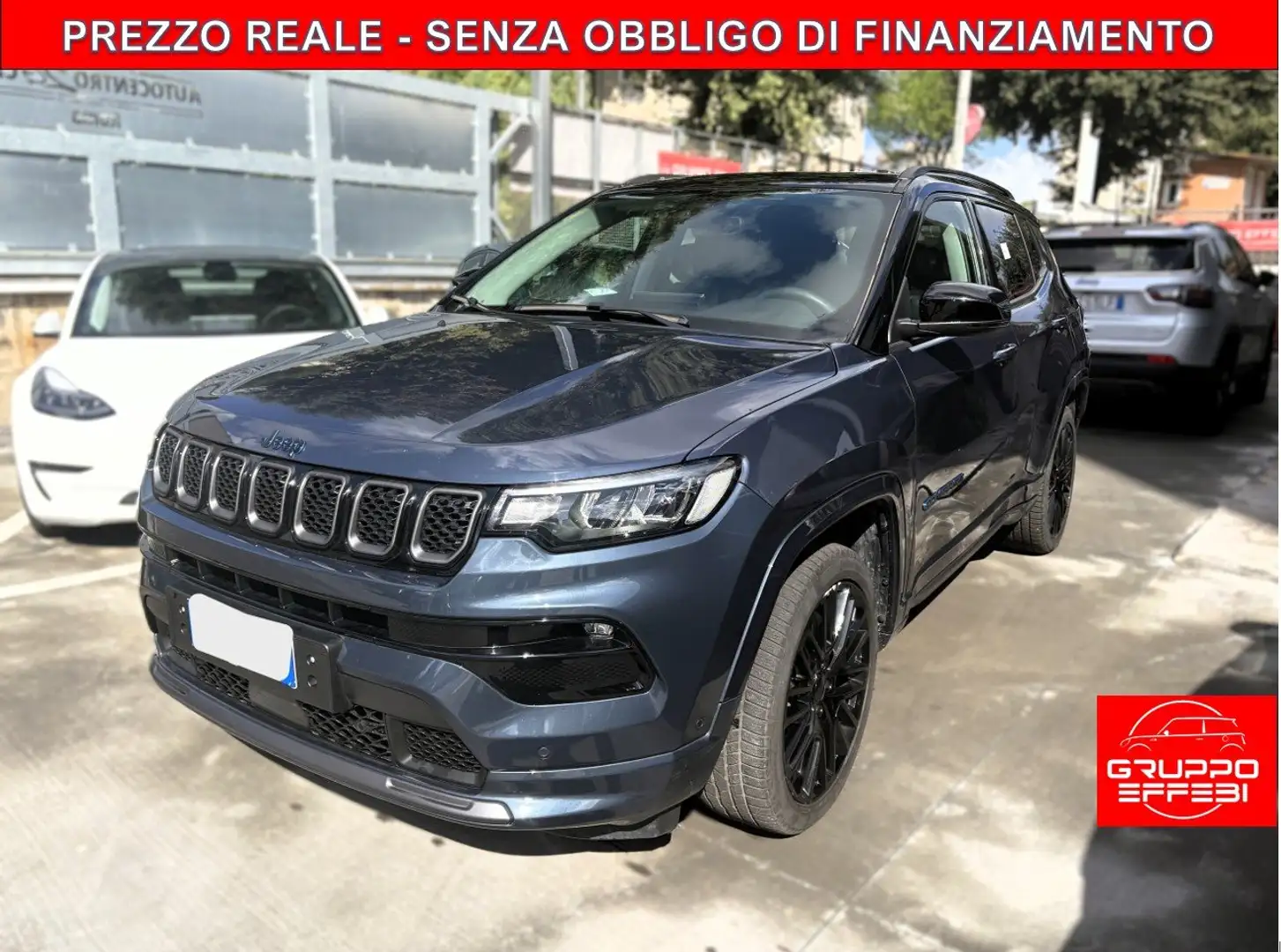 Jeep Compass Compass 1.3 ibrida 4xe S 240cv TETTO Blu/Azzurro - 1