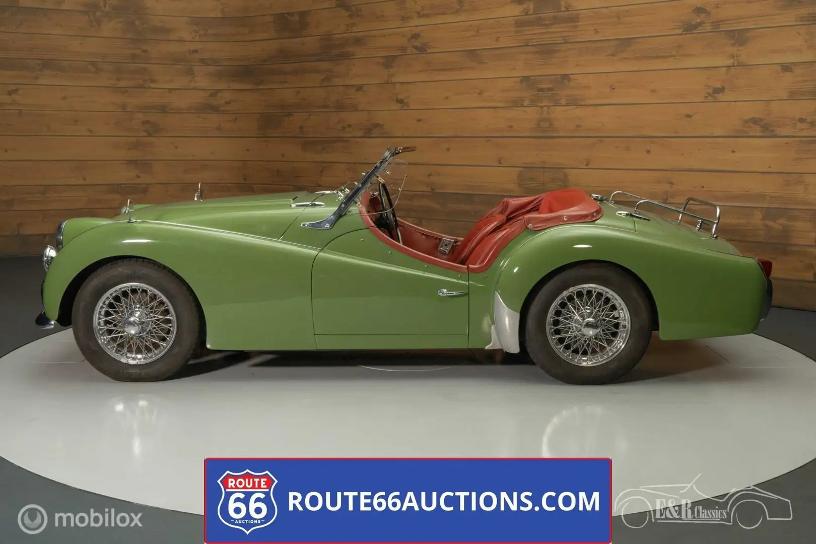 Triumph TR3A 1959 | Route 66 Auctions Verde - 2