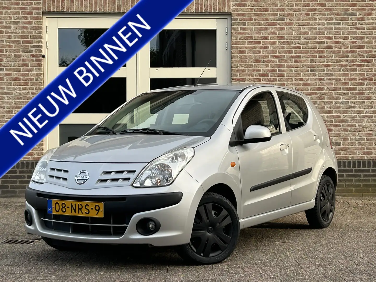 Nissan Pixo 1.0 Acenta Airco NAP Dealer O.H. Grigio - 1