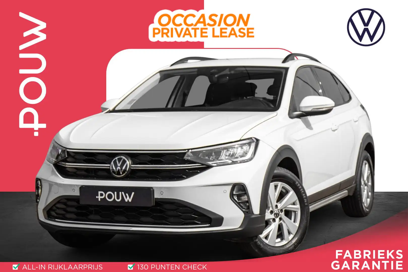 Volkswagen Taigo 1.0 TSI 115pk DSG Life Edition | Parkeersensoren | Wit - 1