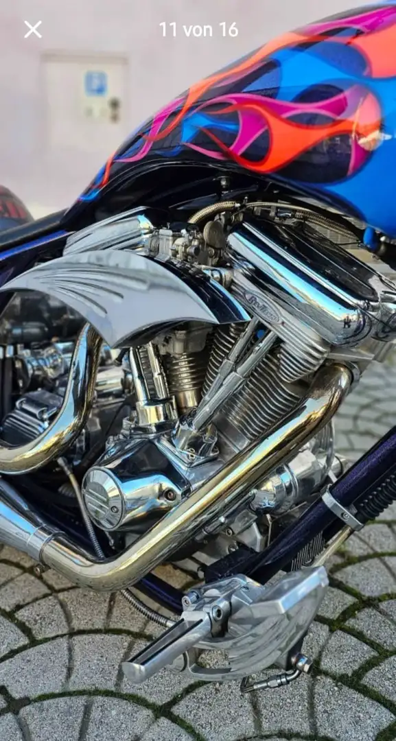 Harley-Davidson Custom Bike Einzelstück Lilla - 2