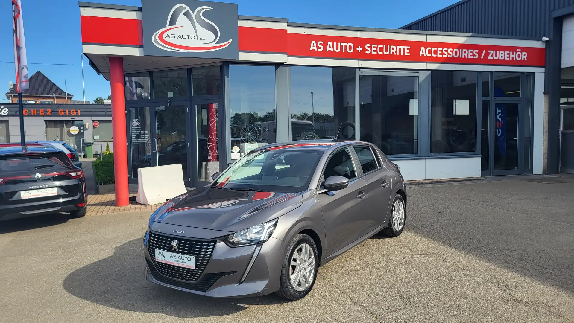 Peugeot 208 5P 1.2i 100cv PureTech Allure (EU6.3) Gris - 1