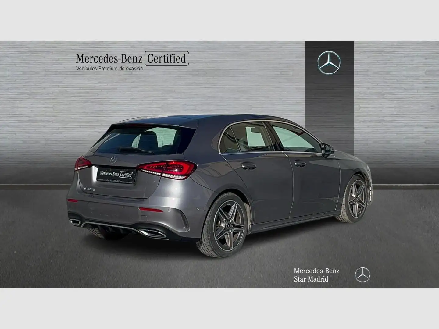 Mercedes-Benz A 200 d Gris - 2