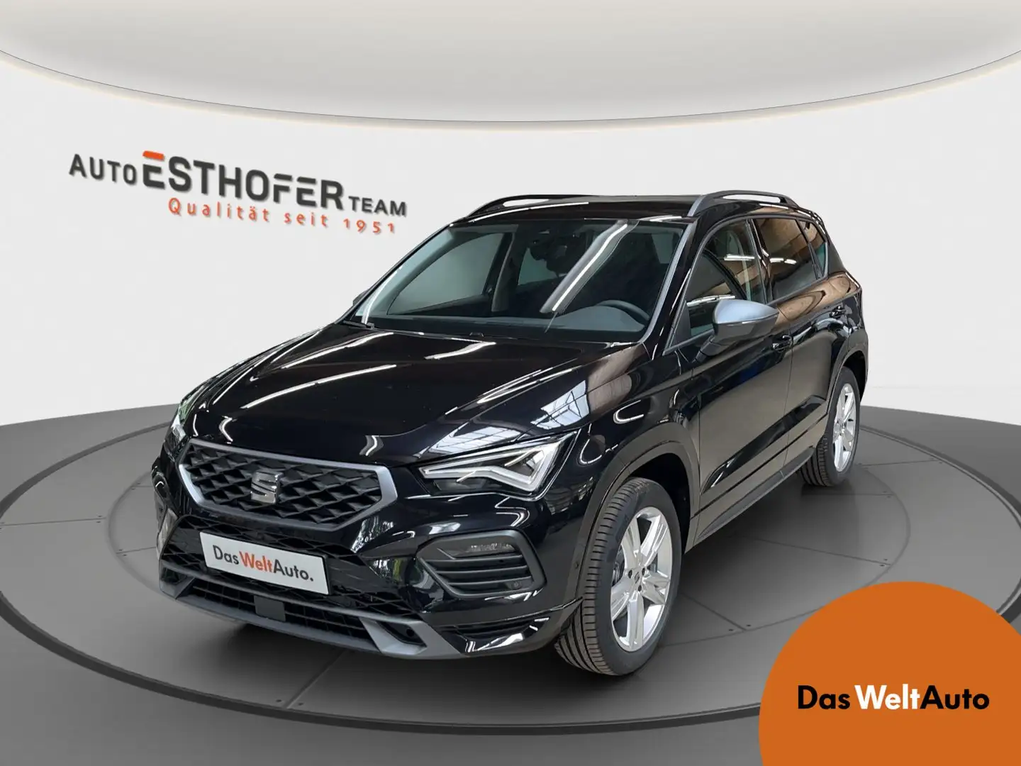 SEAT Ateca FR 2.0 TDI DSG 4Drive Schwarz - 1
