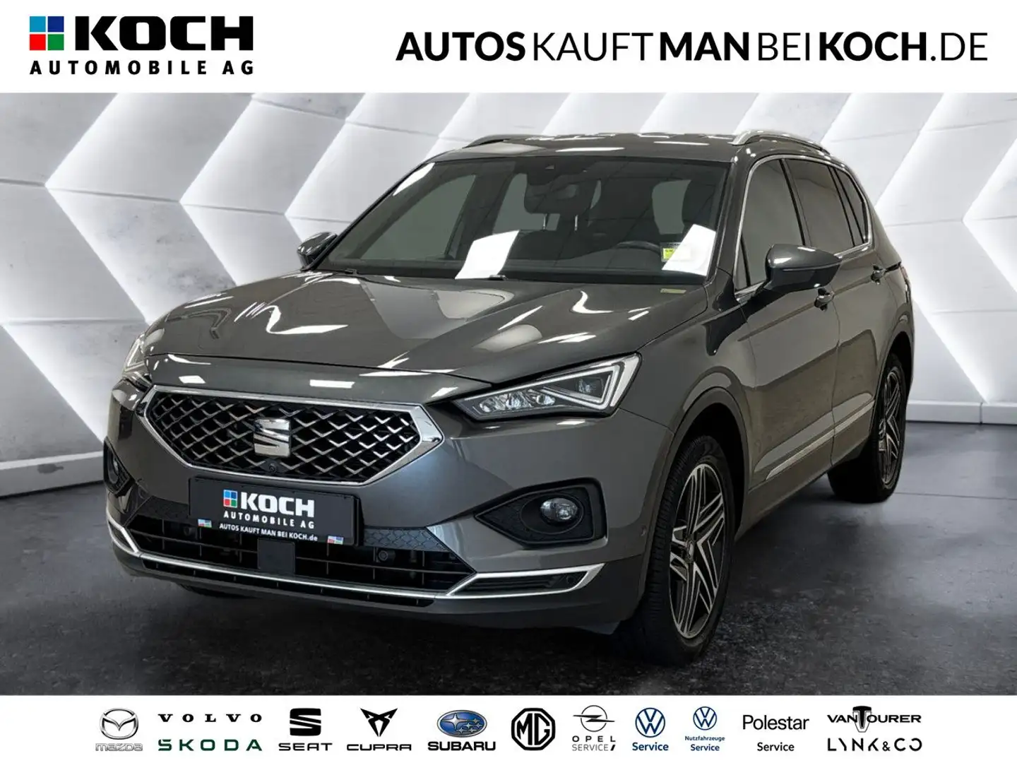 SEAT Tarraco 2.0 TSI DSG Xcellence 4Drive AHK PDC V+H Gris - 1