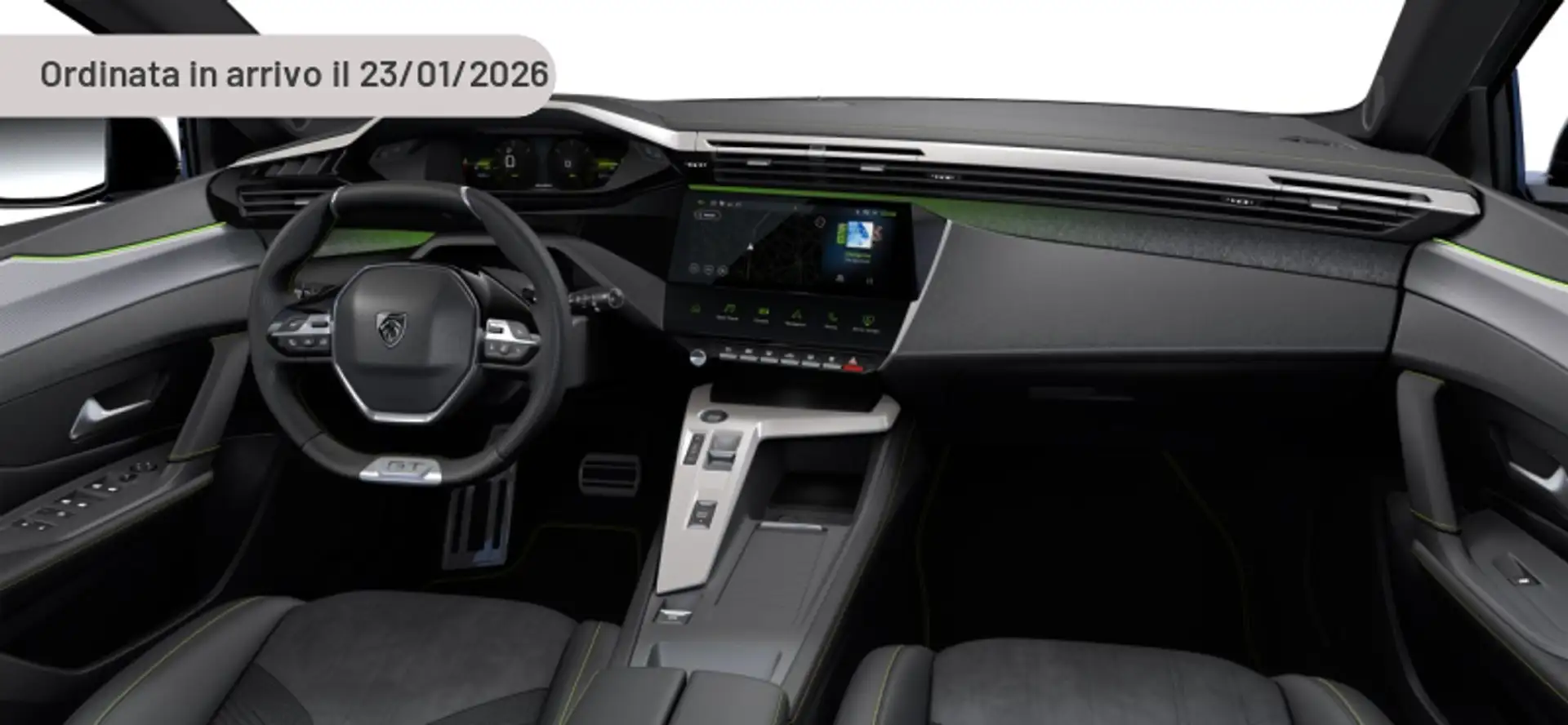 Peugeot 408 Hybrid 225 e-EAT8 GT Argent - 1