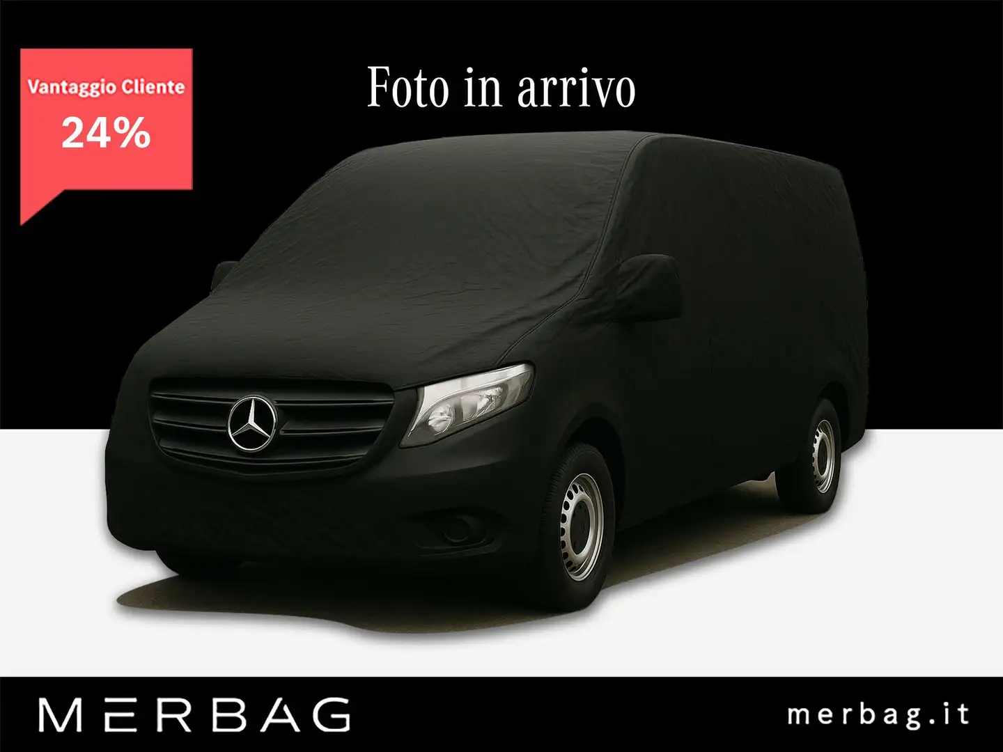 Mercedes-Benz Vito 2.0 114 CDI PL Furgone Extra-Long PRO Nero - 1