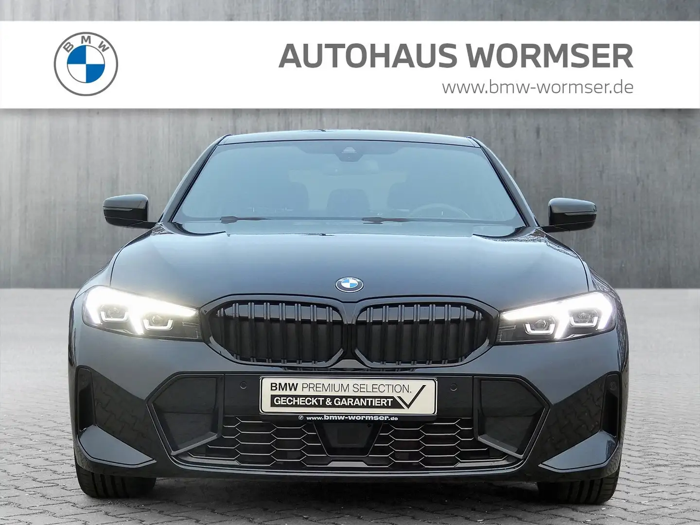 BMW 320 d xDrive Limousine M Sportpaket HiFi DAB Shz Schwarz - 2