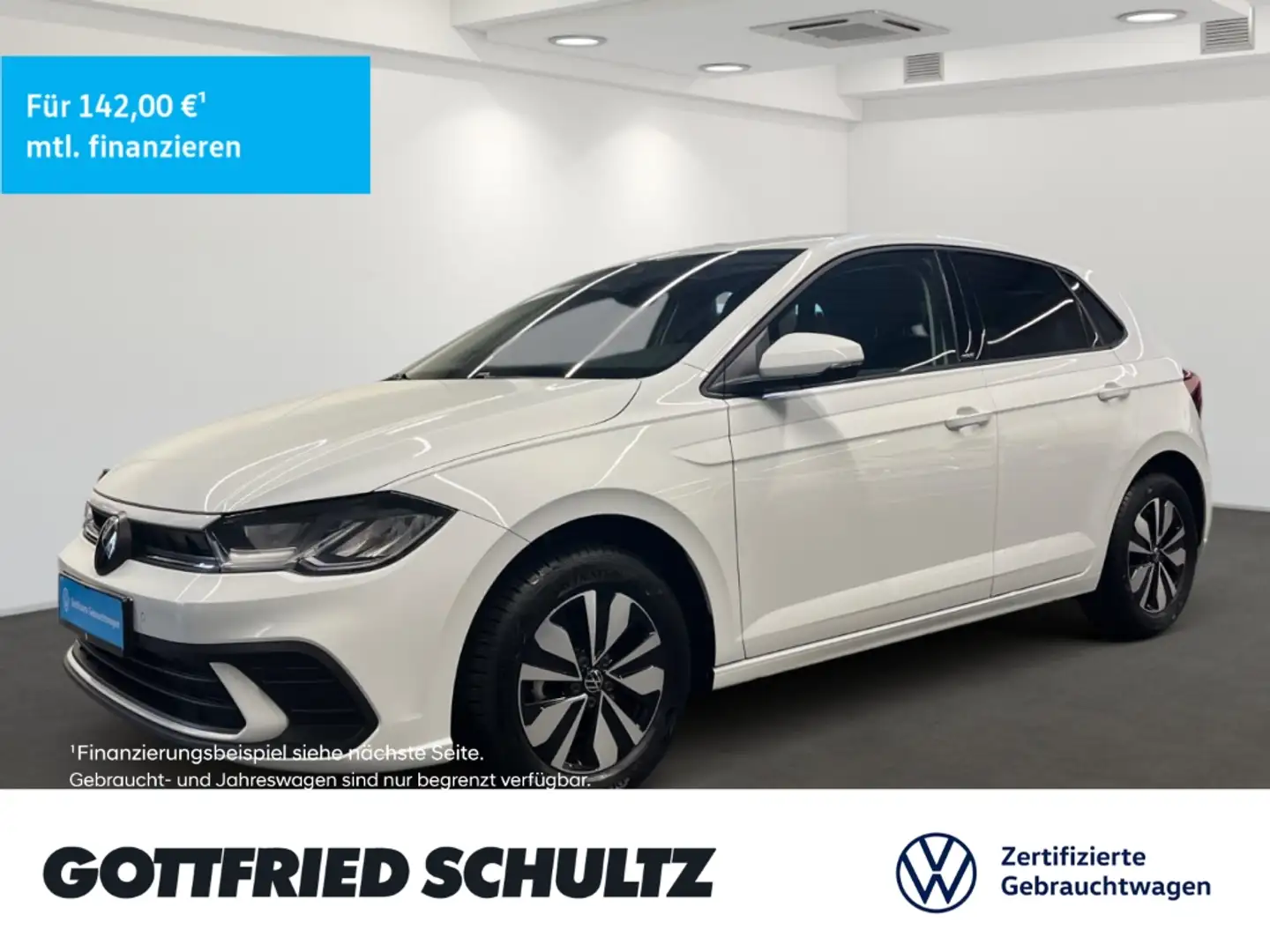 Volkswagen Polo 1.0 TSI Move Navi Sitzheizung Leichtmetallräder Weiß - 1