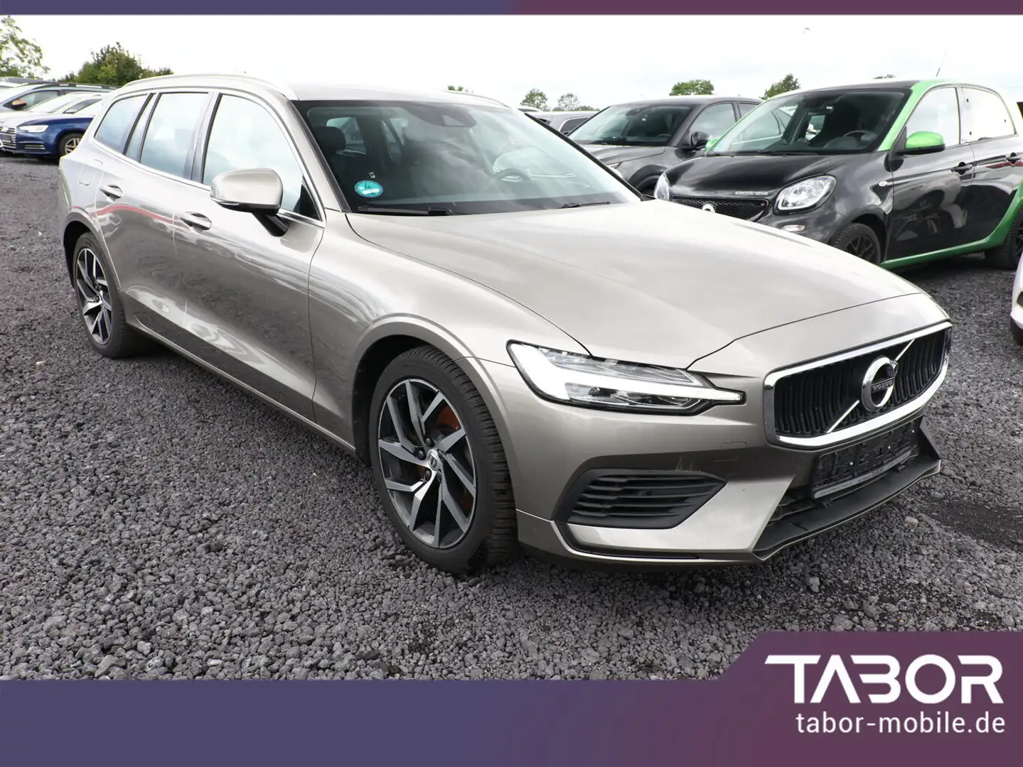 Volvo V60 T6 Twin Engine 340 Aut. AWD Momentum Pro LED Grau - 2