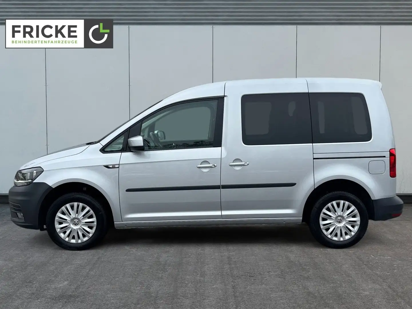 Volkswagen Caddy 2,0 TDI Trendline *ROLLSTUHLRAMPE* Silber - 2