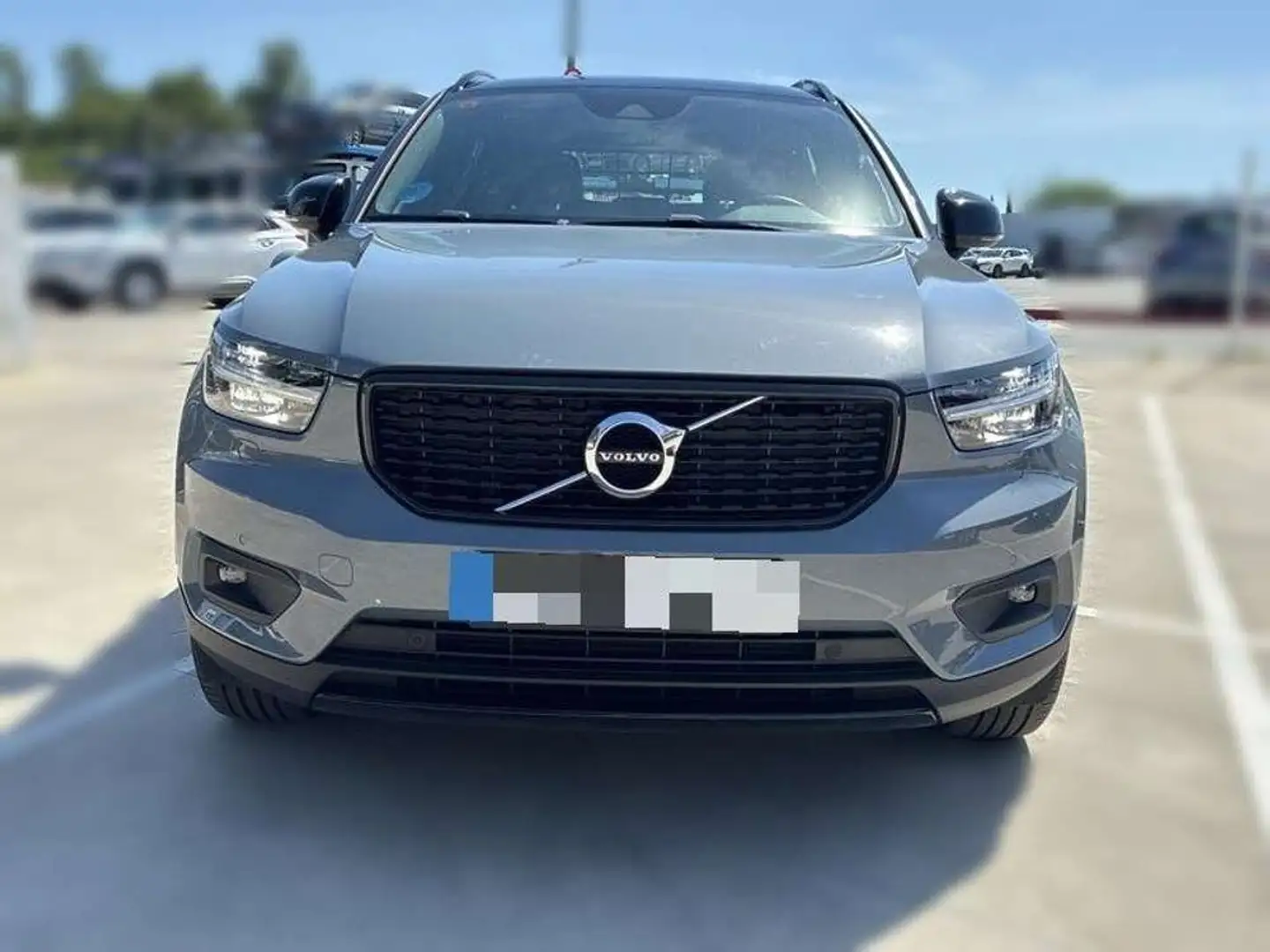 Volvo XC40 T4 Recharge R-Design Aut. Gris - 1