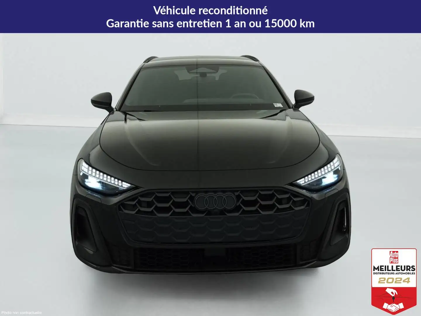 Audi A5 TDI Hybride 204 ch S tronic 7 S line Noir - 2